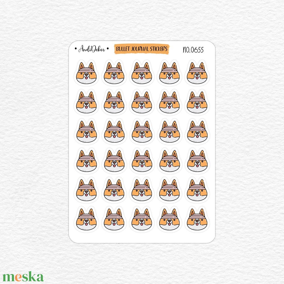 Mini bekötözött fejű kutyus matricák - állatorvos emlékeztető matricák No.0655 - otthon & életmód - papír, írószer - matrica, matrica csomag - Meska.hu Mini bekötözött fejű kutyus matricák - állatorvos emlékeztető matricák No.0655 - otthon & életmód - papír, írószer - matrica, matrica csomag - Meska.hu