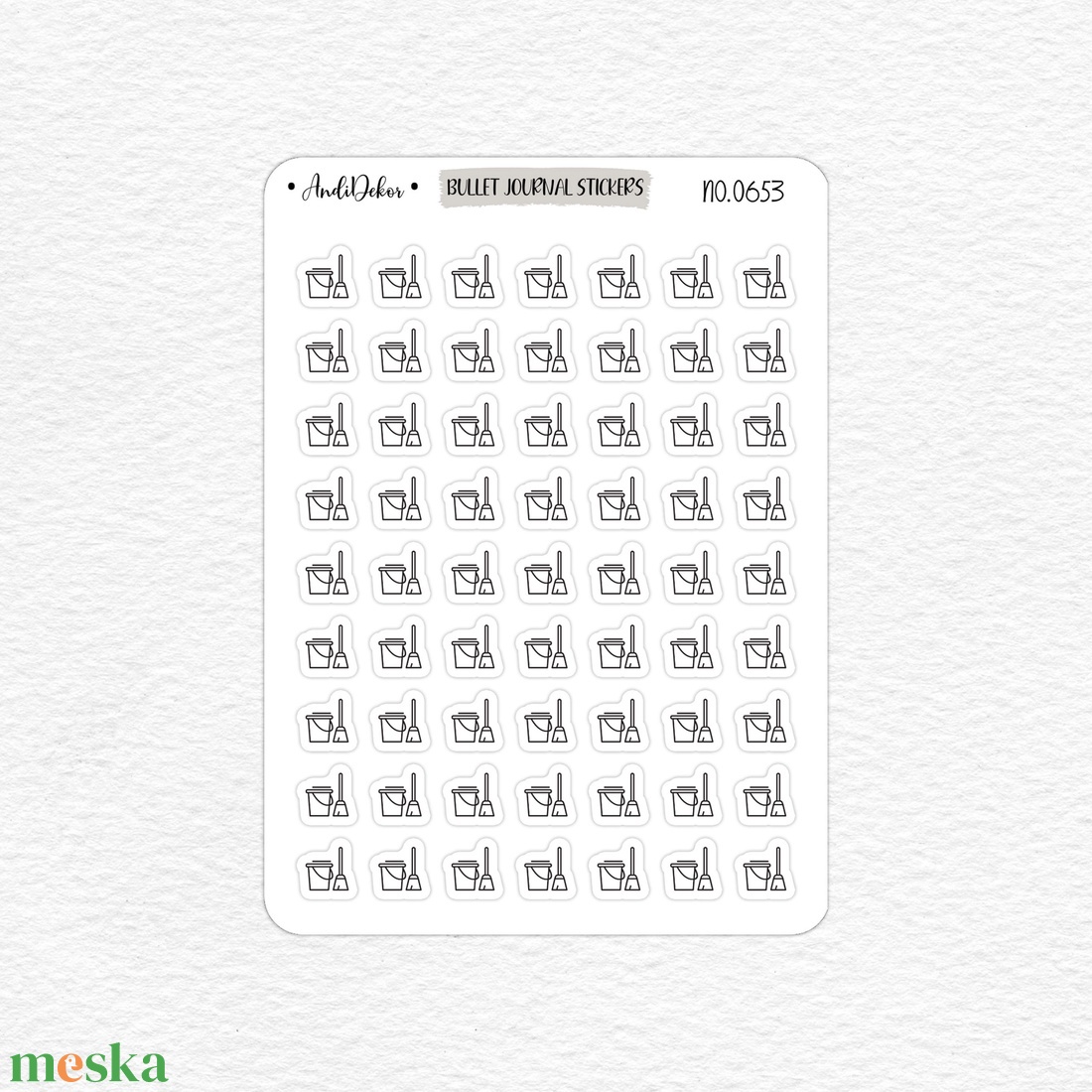 Mini felmosó - tervező matricák No.0653 - otthon & életmód - papír, írószer - matrica, matrica csomag - Meska.hu Mini felmosó - tervező matricák No.0653 - otthon & életmód - papír, írószer - matrica, matrica csomag - Meska.hu