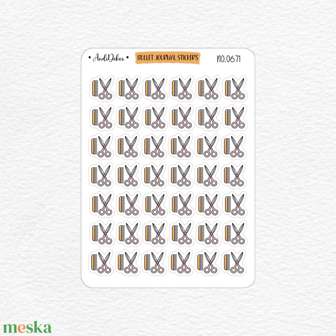 Mini fésű és olló matricák - fodrász tervező matricák No.0671 - otthon & életmód - papír, írószer - matrica, matrica csomag - Meska.hu Mini fésű és olló matricák - fodrász tervező matricák No.0671 - otthon & életmód - papír, írószer - matrica, matrica csomag - Meska.hu