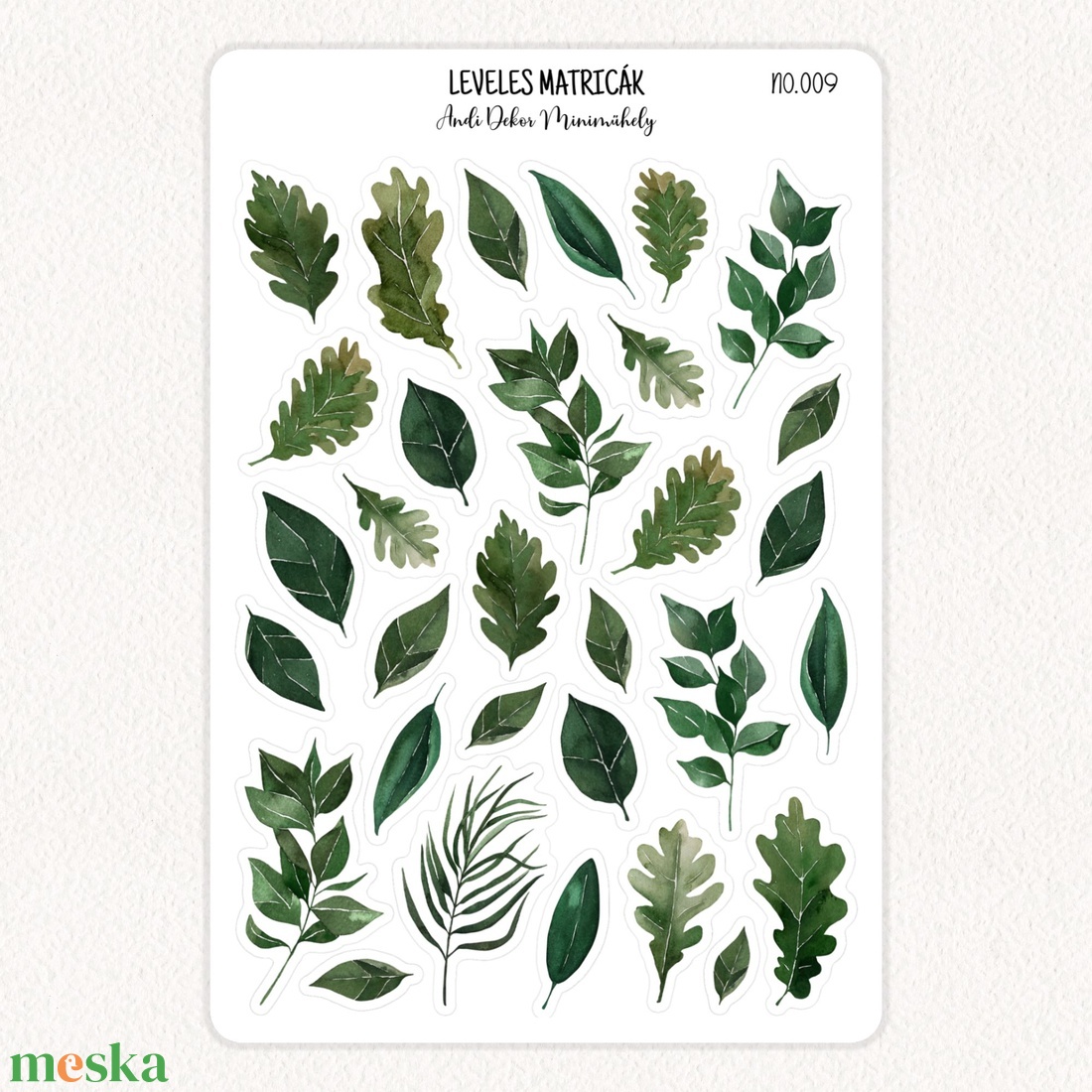 Leveles matricák No.009 - otthon & életmód - papír, írószer - matrica, matrica csomag - Meska.hu