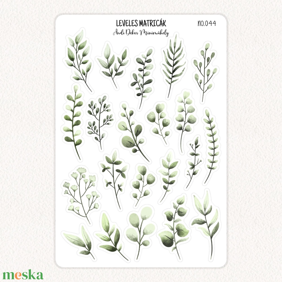 Leveles matricák No.044 - otthon & életmód - papír, írószer - matrica, matrica csomag - Meska.hu
