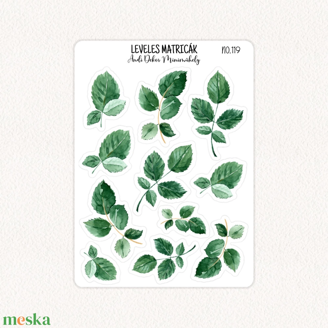 Leveles matricák No.119 - otthon & életmód - papír, írószer - matrica, matrica csomag - Meska.hu