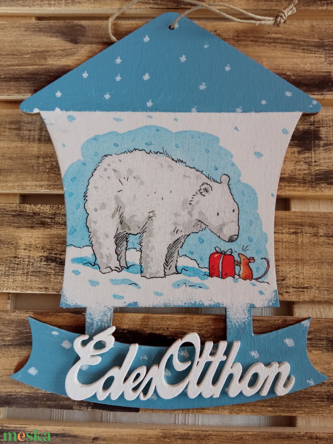 Jegesmaci karácsonyi ajtódísz 2 - karácsony - karácsonyi lakásdekoráció - karácsonyi ajtódíszek - Meska.hu Jegesmaci karácsonyi ajtódísz 2 - karácsony - karácsonyi lakásdekoráció - karácsonyi ajtódíszek - Meska.hu