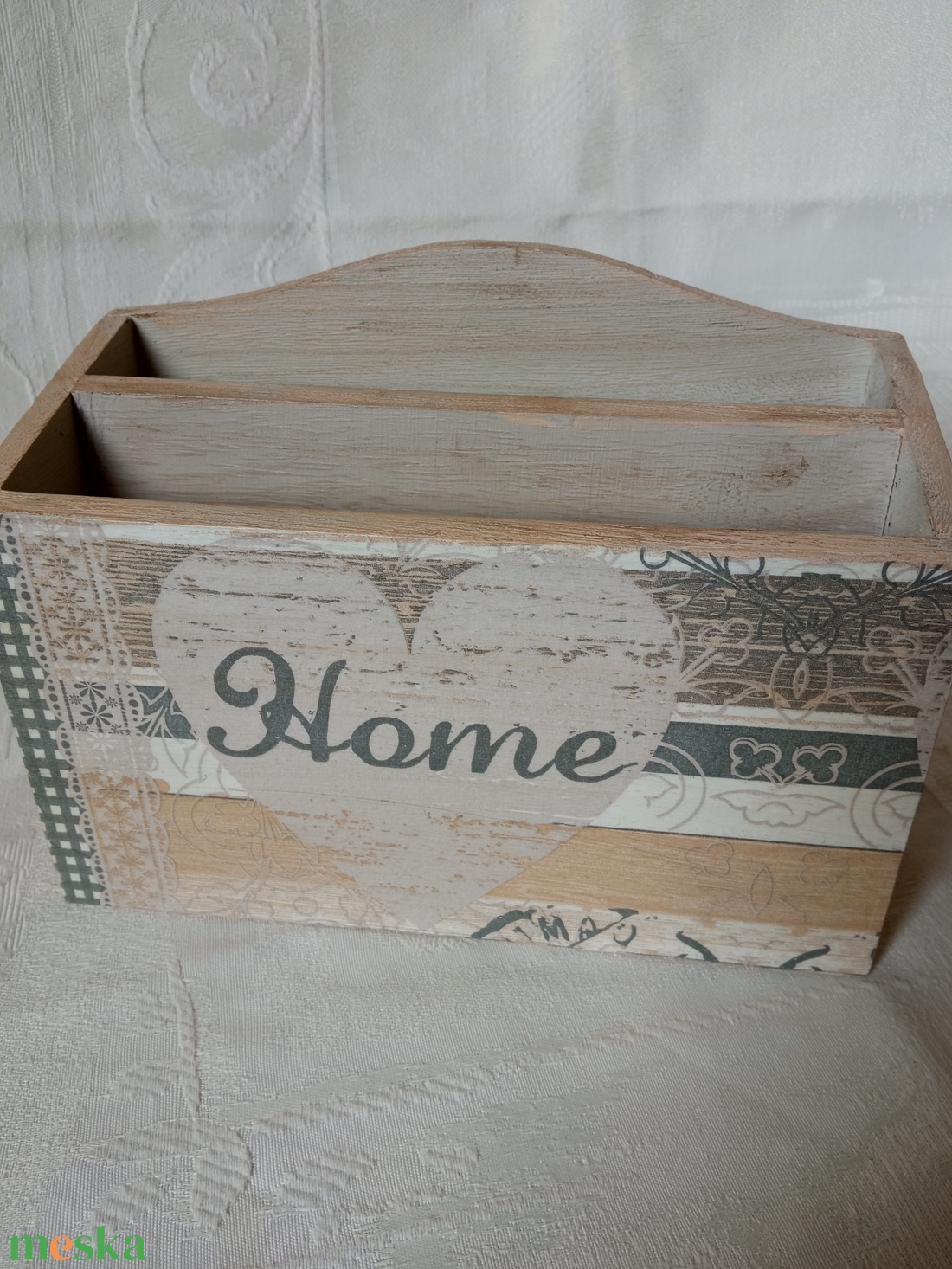 Számla tartó doboz - otthon & életmód - tárolás & rendszerezés - íróasztali tároló - Meska.hu