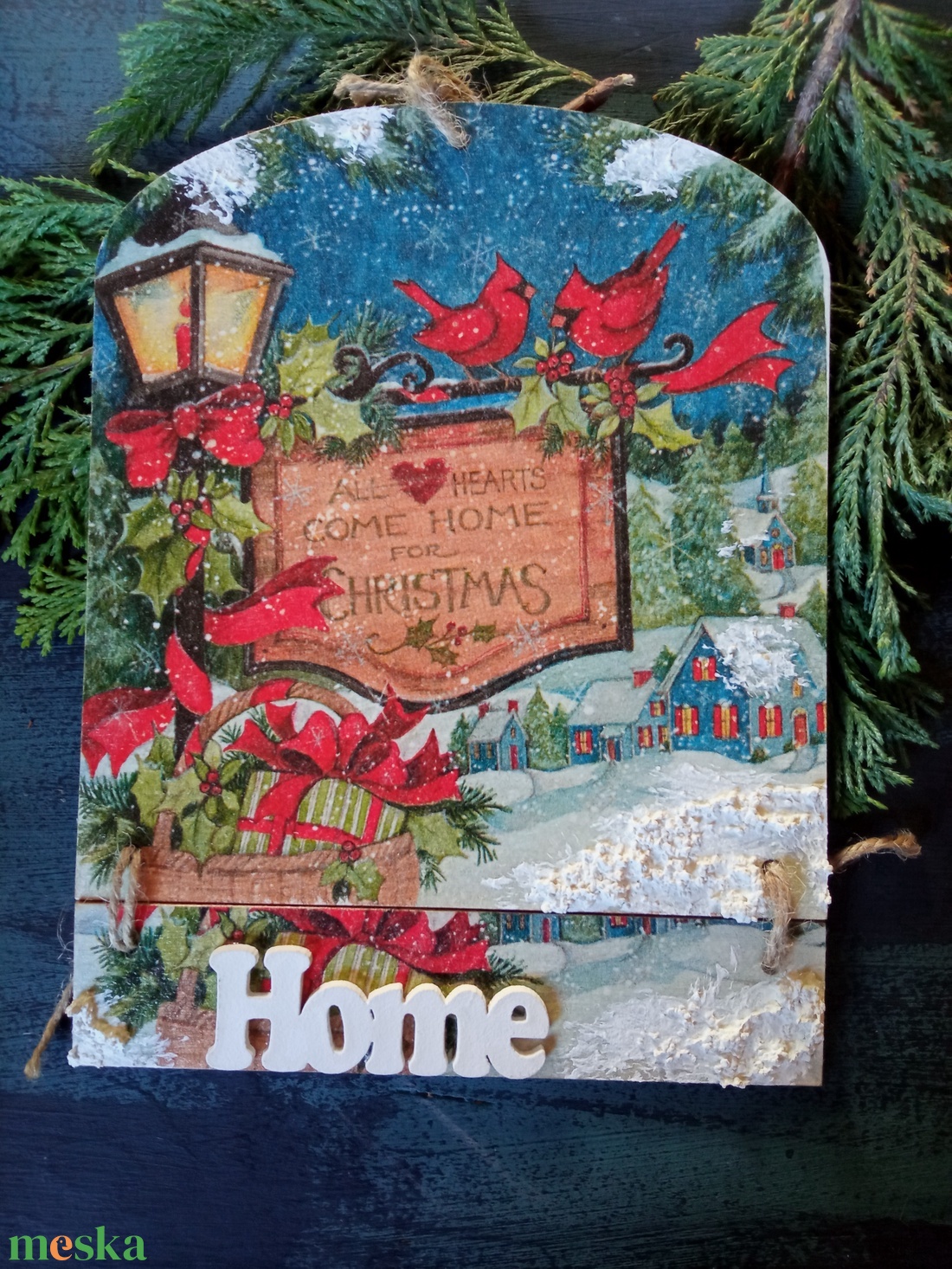 Télitáj- Ajtódísz - otthon & életmód - dekoráció - ajtó- és ablak dekoráció - ajtódísz & kopogtató - Meska.hu