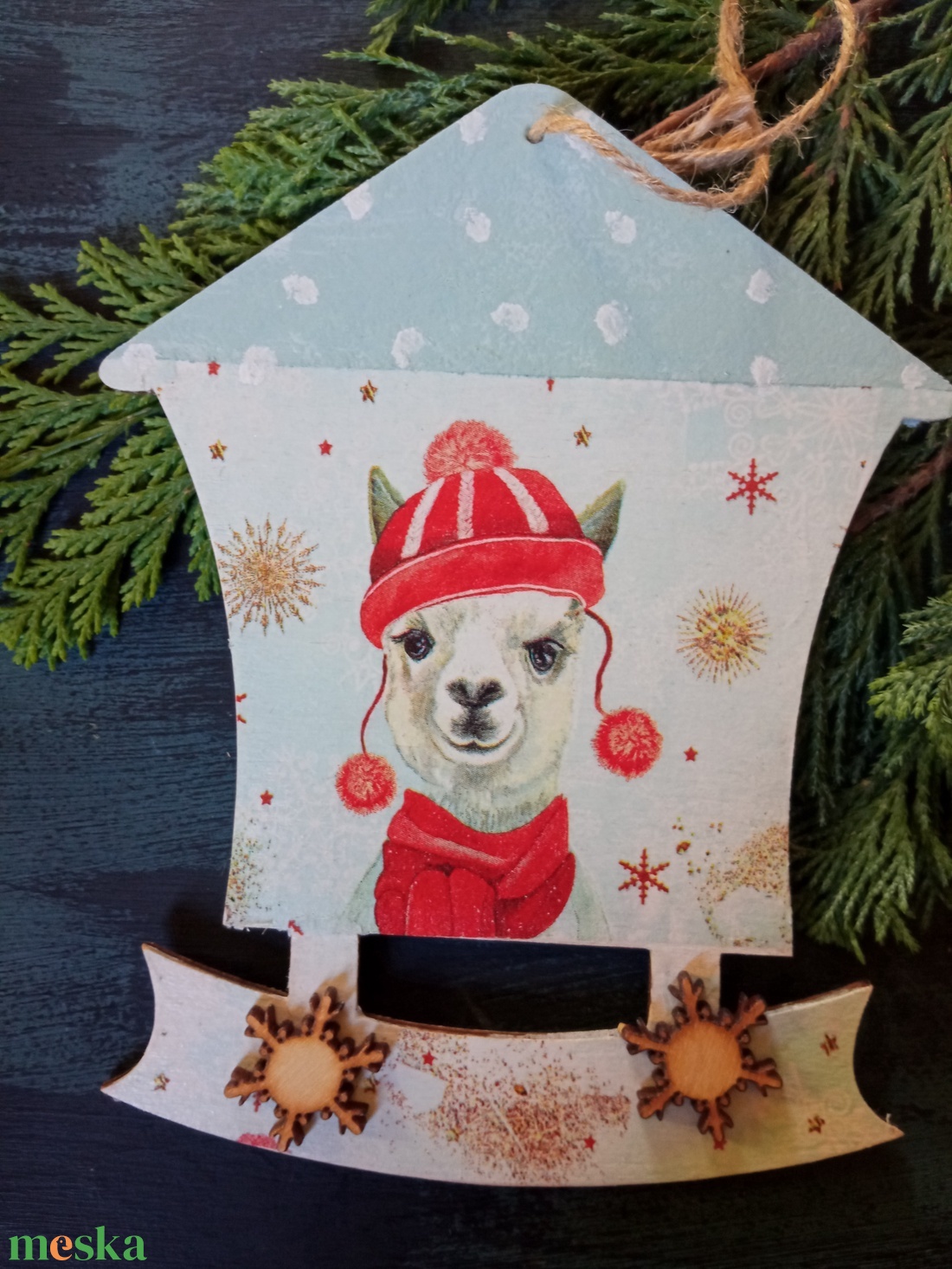 Láma- karácsonyi ajtódísz  - karácsony - karácsonyi lakásdekoráció - karácsonyi ajtódíszek - Meska.hu Láma- karácsonyi ajtódísz  - karácsony - karácsonyi lakásdekoráció - karácsonyi ajtódíszek - Meska.hu