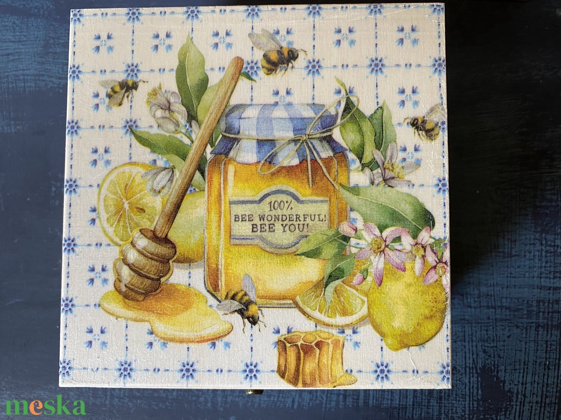 Üdítő citrom- teásdoboz - otthon & életmód - konyhafelszerelés, tálalás - konyhai tárolás - tea & kávé tárolás - Meska.hu Üdítő citrom- teásdoboz - otthon & életmód - konyhafelszerelés, tálalás - konyhai tárolás - tea & kávé tárolás - Meska.hu