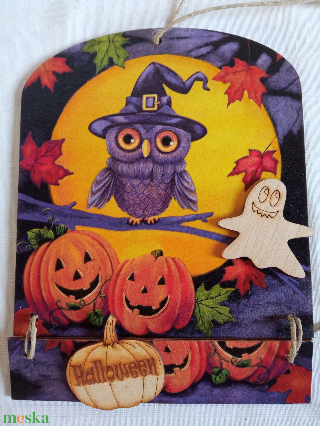 Lila bagoly halloweeni ajtódísz - otthon & életmód - dekoráció - halloween - halloweeni ajtódíszek és ablakdíszek - Meska.hu Lila bagoly halloweeni ajtódísz - otthon & életmód - dekoráció - halloween - halloweeni ajtódíszek és ablakdíszek - Meska.hu