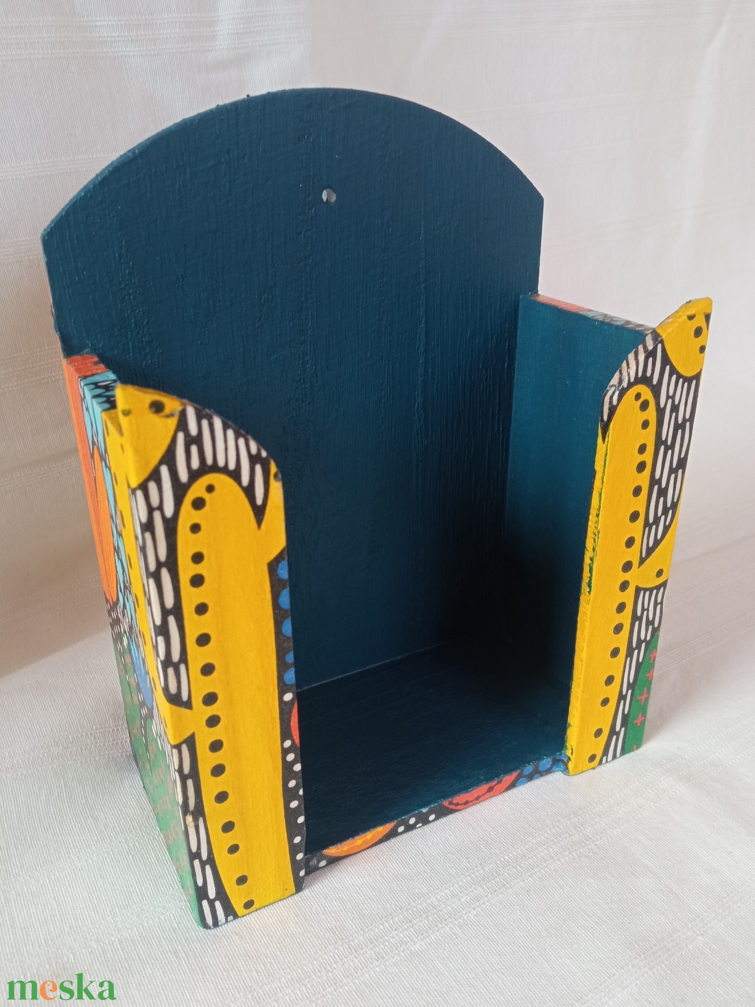 Kaktuszos zsebkendőtartó  - otthon & életmód - tárolás & rendszerezés - zsebkendőtartó - Meska.hu