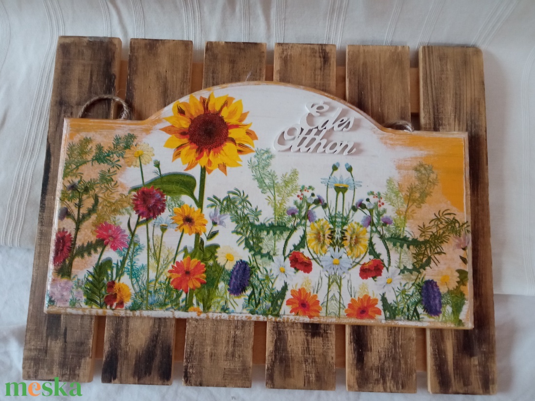 Vadvir�gok tavaszi ajtókopogtató  - otthon & életmód - dekoráció - ajtó- és ablak dekoráció - ajtódísz & kopogtató - Meska.hu