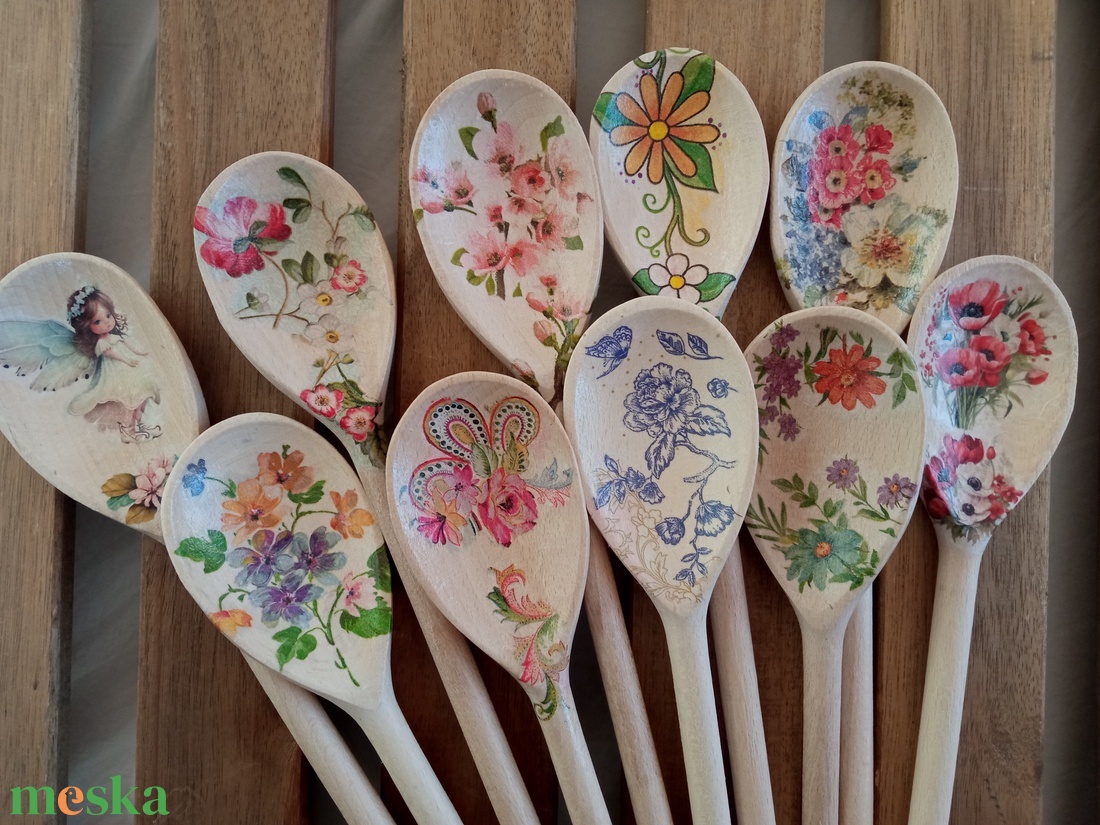 Any�knapi fakan�l  - otthon & életmód - konyhafelszerelés, tálalás - sütés, főzés - fakanál & fakanáltartó - Meska.hu