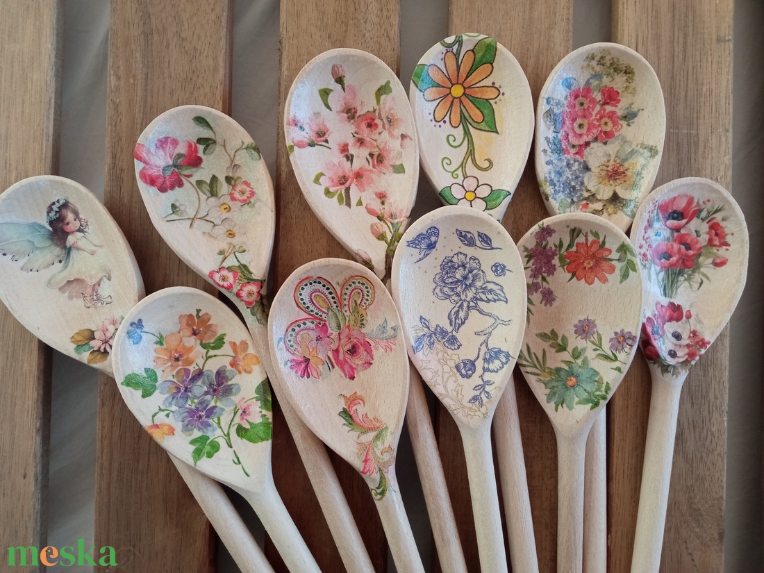 Any�knapi fakan�l  - otthon & életmód - konyhafelszerelés, tálalás - sütés, főzés - fakanál & fakanáltartó - Meska.hu