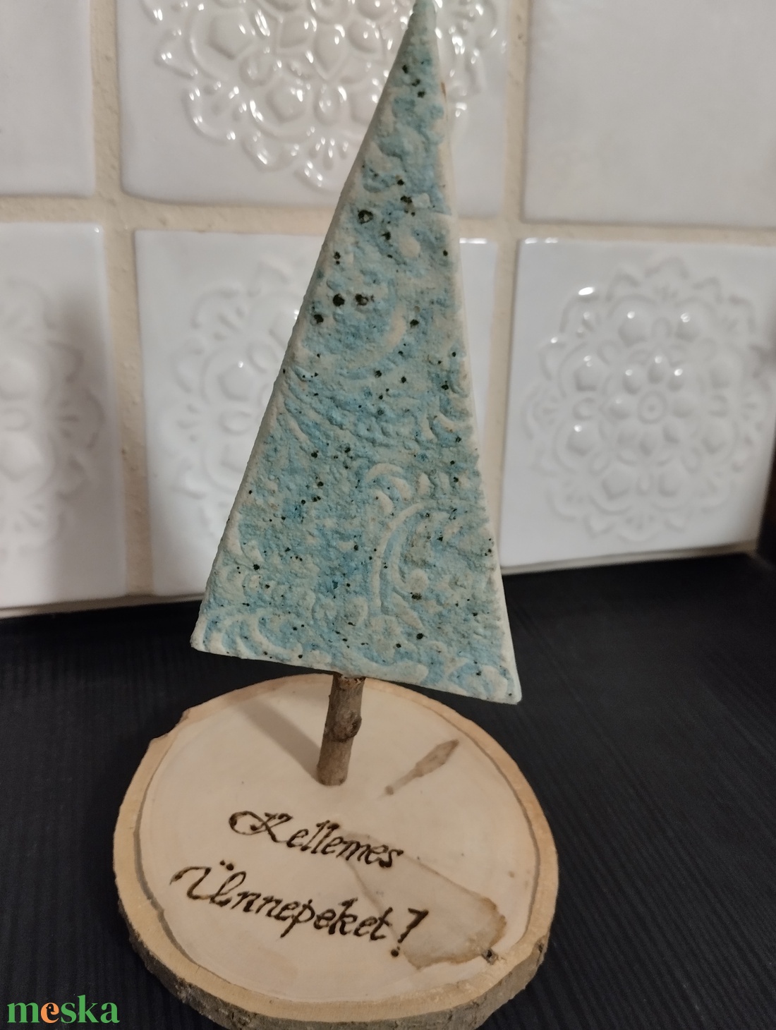 Fenyő dísz - karácsony - karácsonyi lakásdekoráció - karácsonyi lakásdíszek - Meska.hu