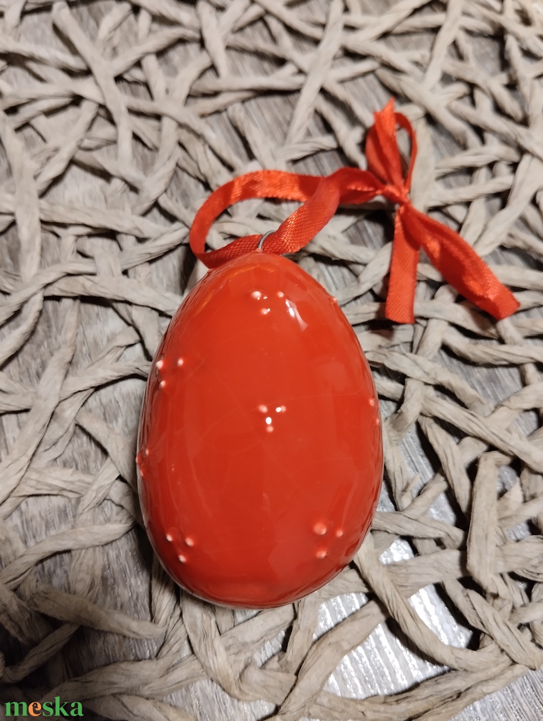 Kerámia hímes tojás  - otthon & életmód - dekoráció - asztal és polc dekoráció - asztaldísz - Meska.hu