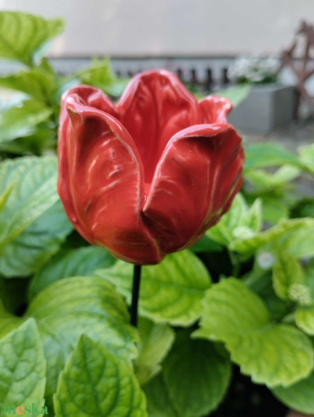 Kerámia virág, tulipán - otthon & életmód - dekoráció - virágdísz és tartó - csokor & virágdísz - Meska.hu Kerámia virág, tulipán - otthon & életmód - dekoráció - virágdísz és tartó - csokor & virágdísz - Meska.hu
