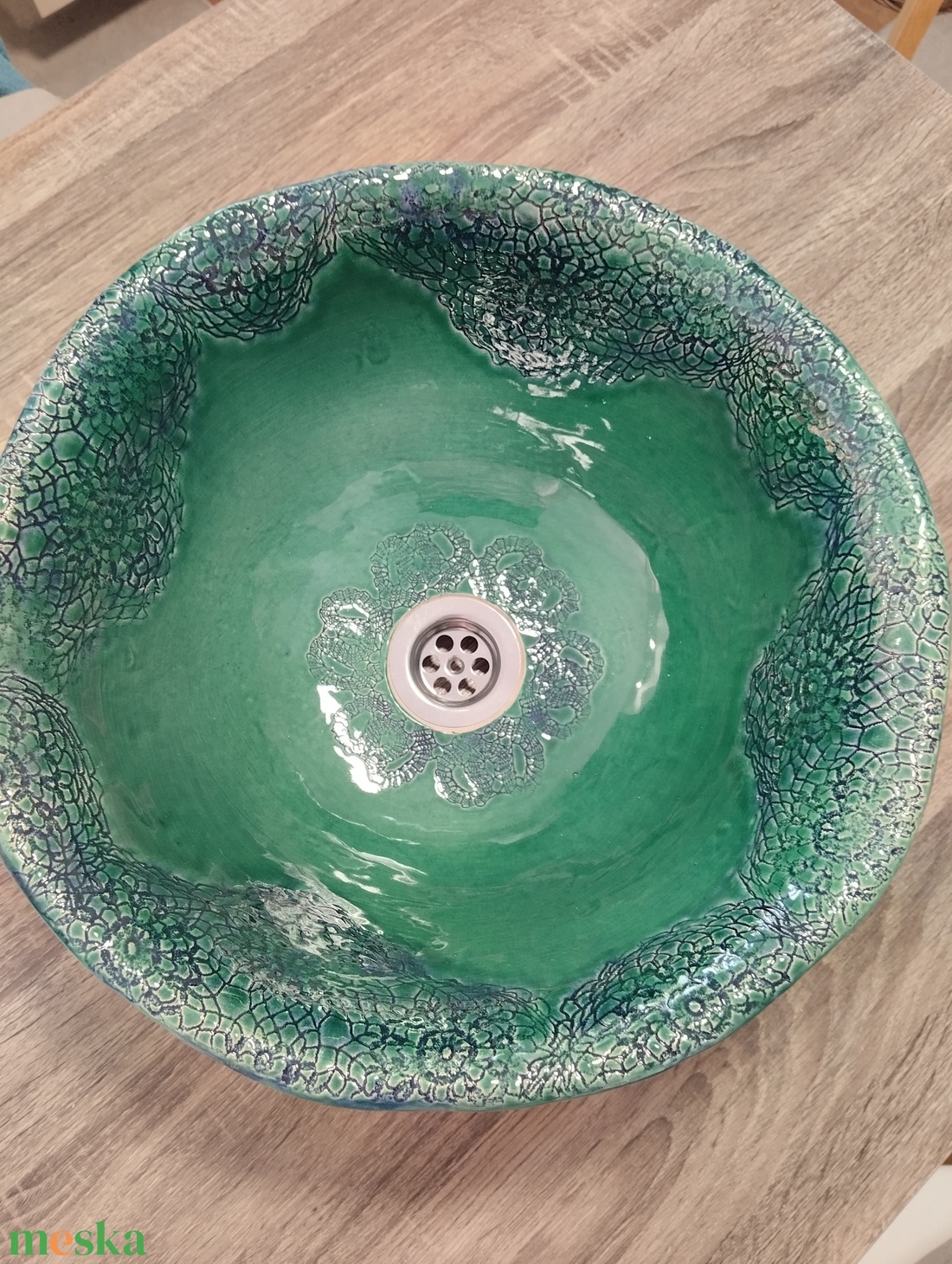 Kerámia mosdókagyló - otthon & életmód - fürdőszoba - mosdótál - Meska.hu