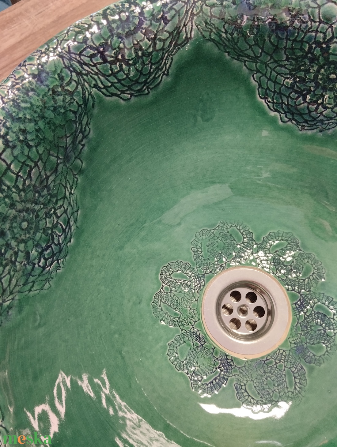 Kerámia mosdókagyló - otthon & életmód - fürdőszoba - mosdótál - Meska.hu