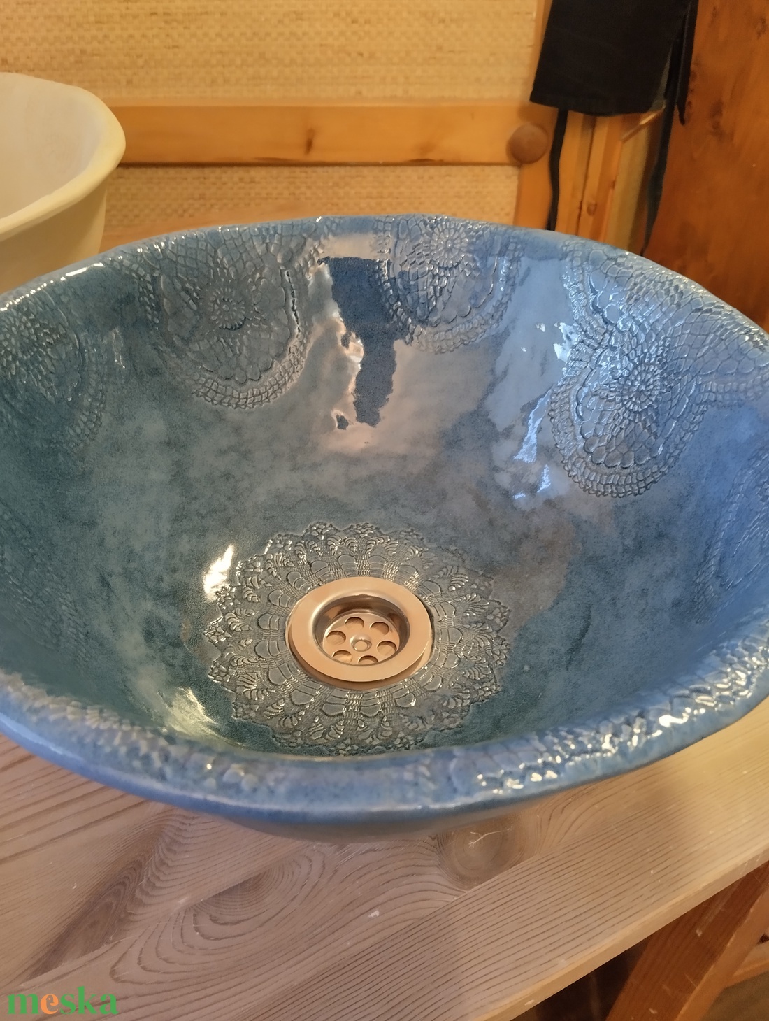 Kerámia mosdókagyló - otthon & életmód - fürdőszoba - mosdótál - Meska.hu