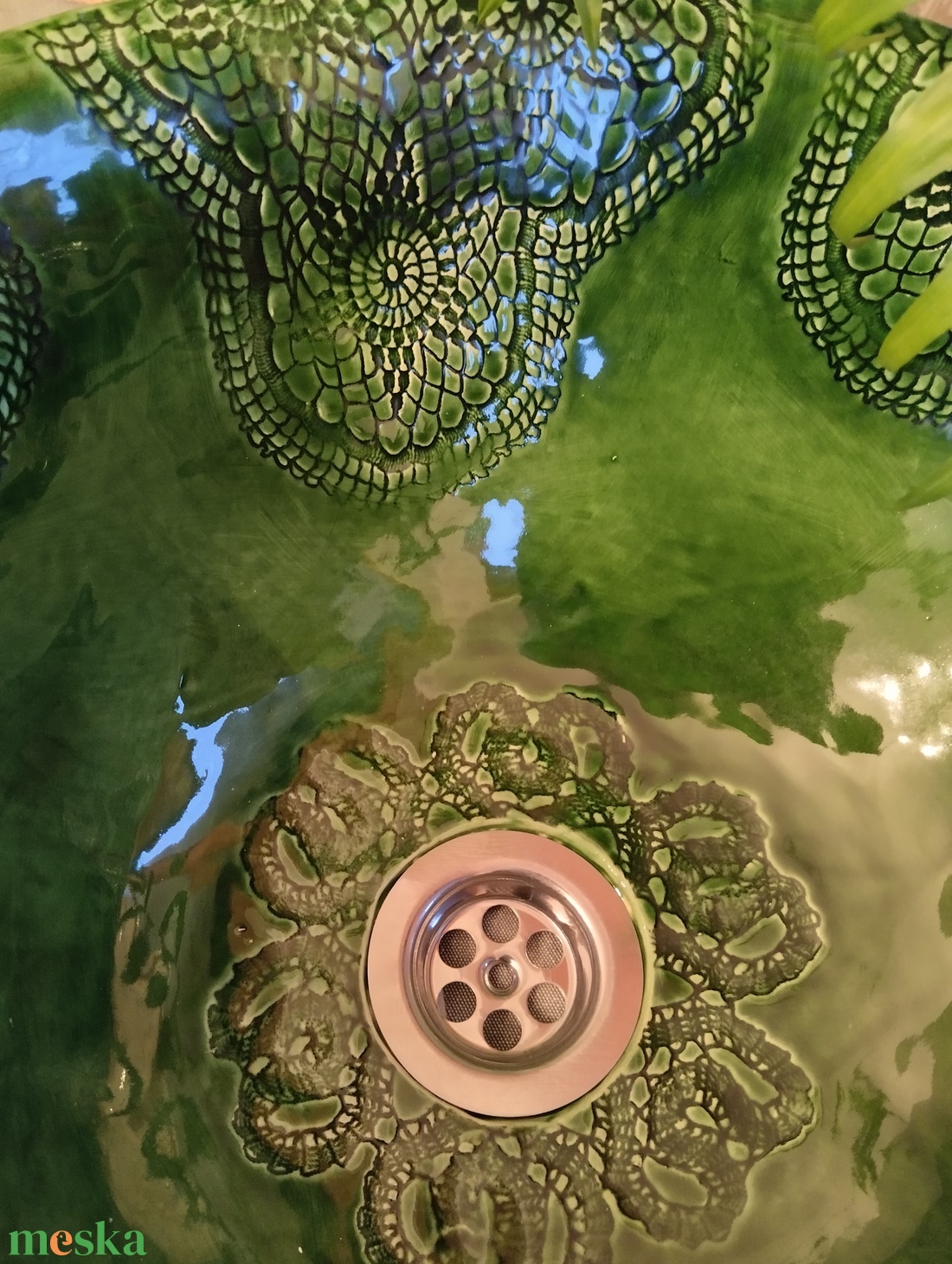 Kerámia mosdókagyló - otthon & életmód - fürdőszoba - mosdótál - Meska.hu