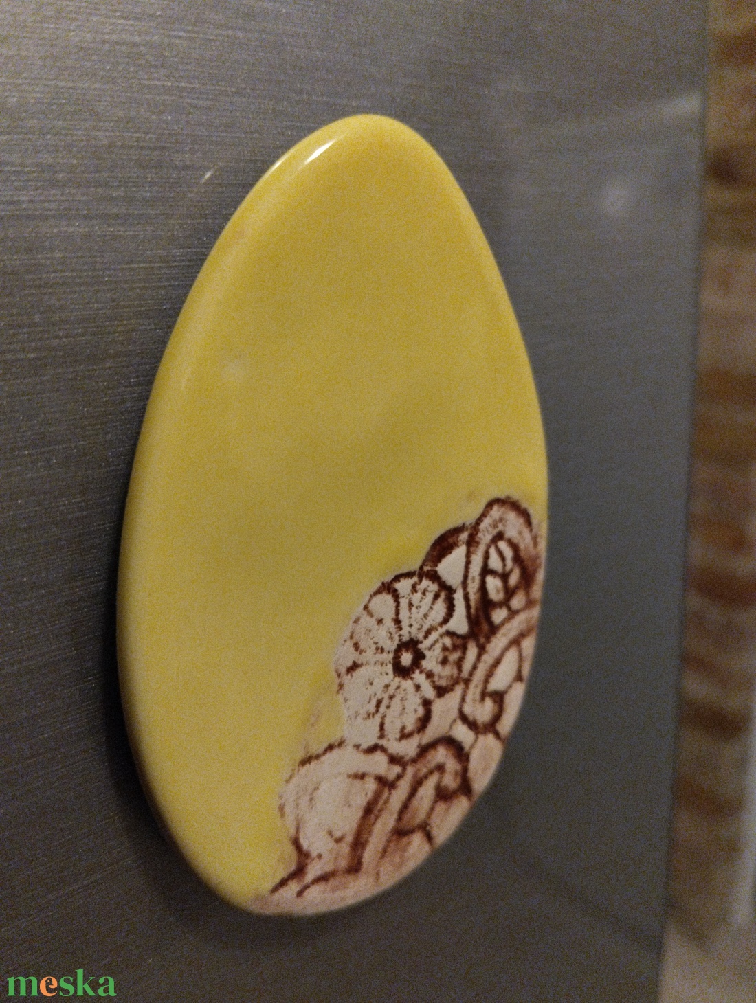 Húsvéti tojás hűtőmágnes - otthon & életmód - konyhafelszerelés, tálalás - konyhai dekoráció - hűtőmágnes - Meska.hu