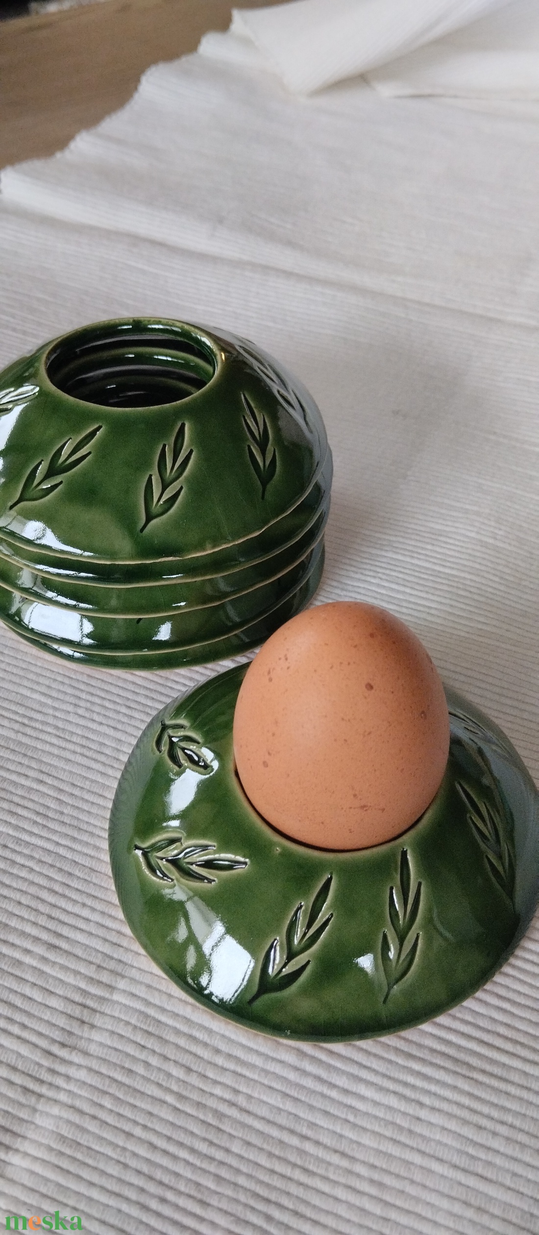Tojástartó - otthon & életmód - konyhafelszerelés, tálalás - tálalás - tányér & étkészlet - Meska.hu