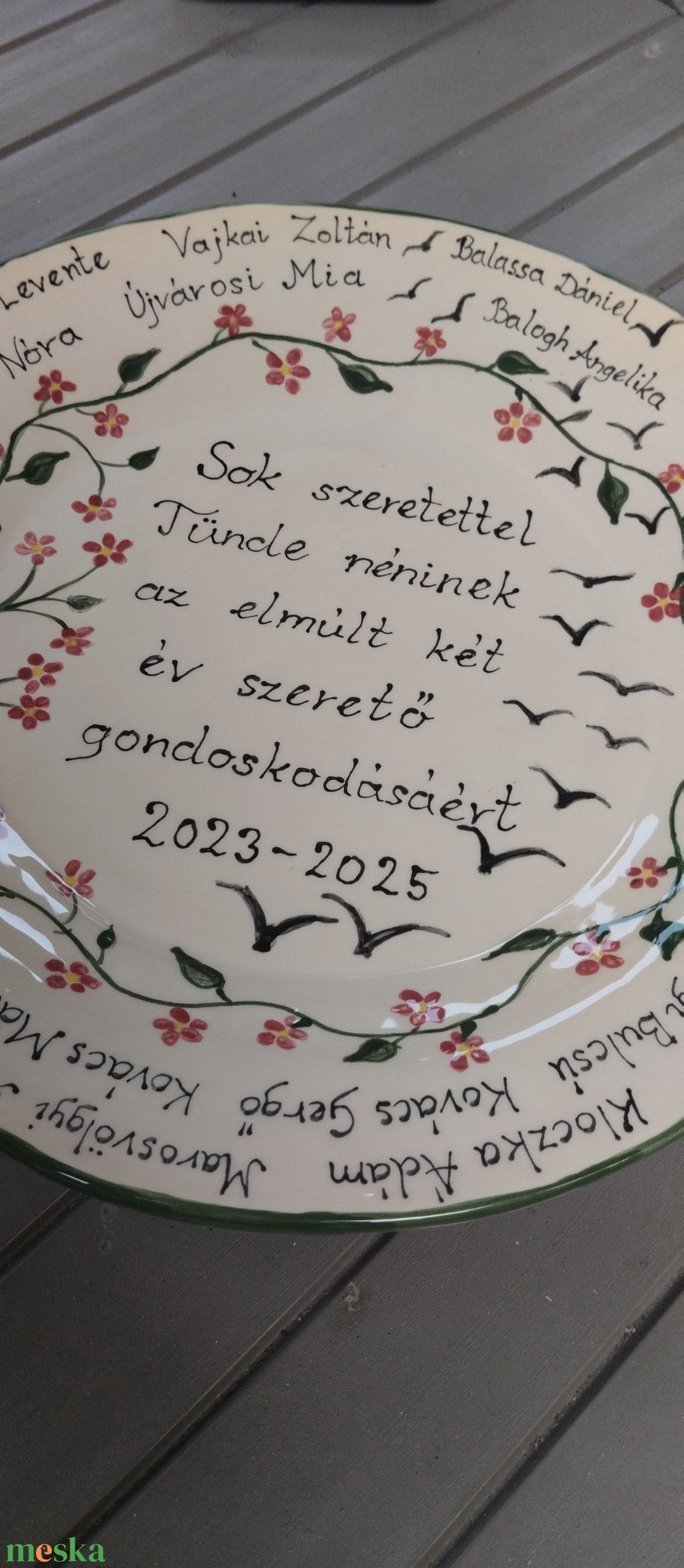 Kerámia dísztányér - otthon & életmód - dekoráció - fali és függő dekoráció - falra akasztható dekor - Meska.hu Kerámia dísztányér - otthon & életmód - dekoráció - fali és függő dekoráció - falra akasztható dekor - Meska.hu