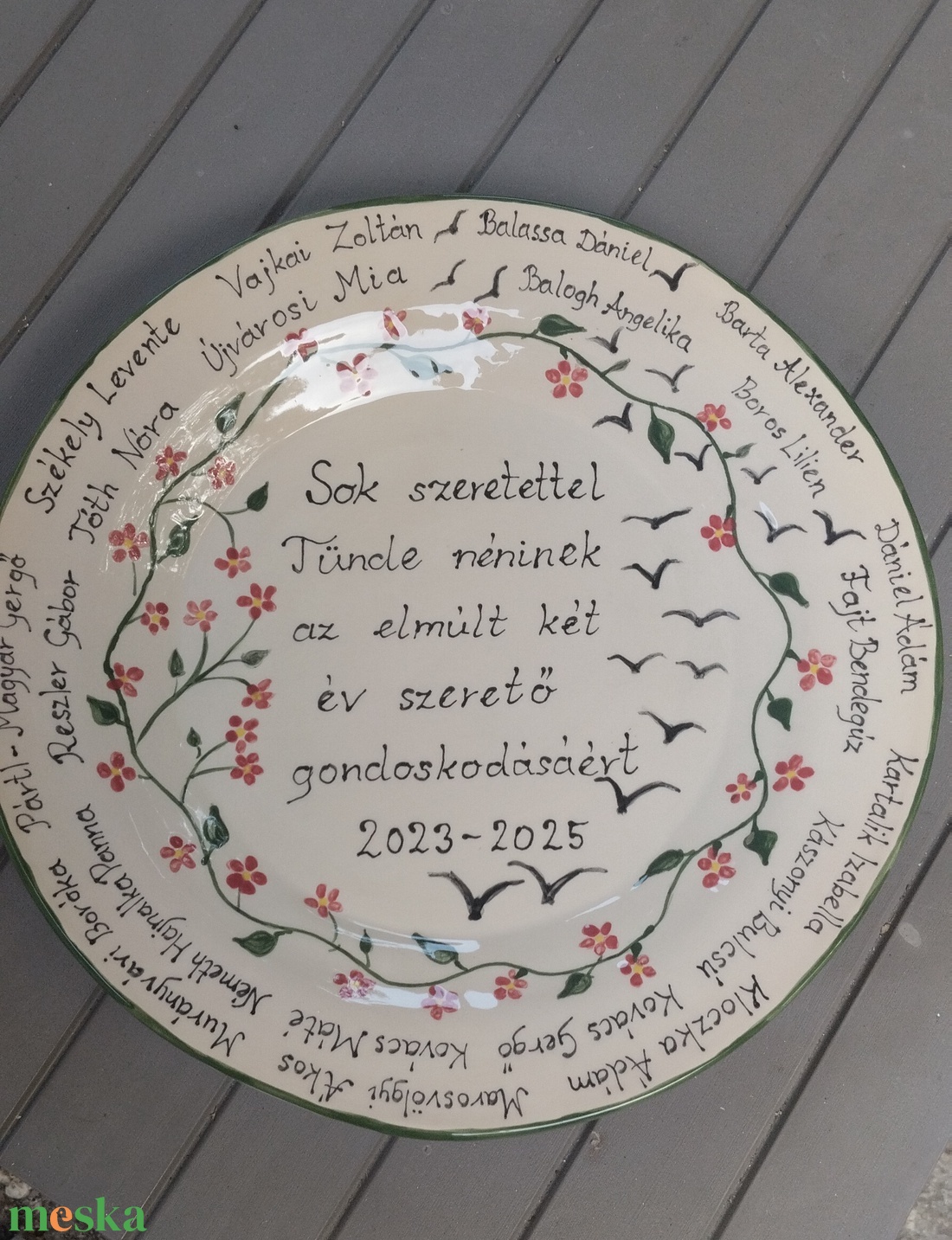 Kerámia dísztányér - otthon & életmód - dekoráció - fali és függő dekoráció - falra akasztható dekor - Meska.hu Kerámia dísztányér - otthon & életmód - dekoráció - fali és függő dekoráció - falra akasztható dekor - Meska.hu