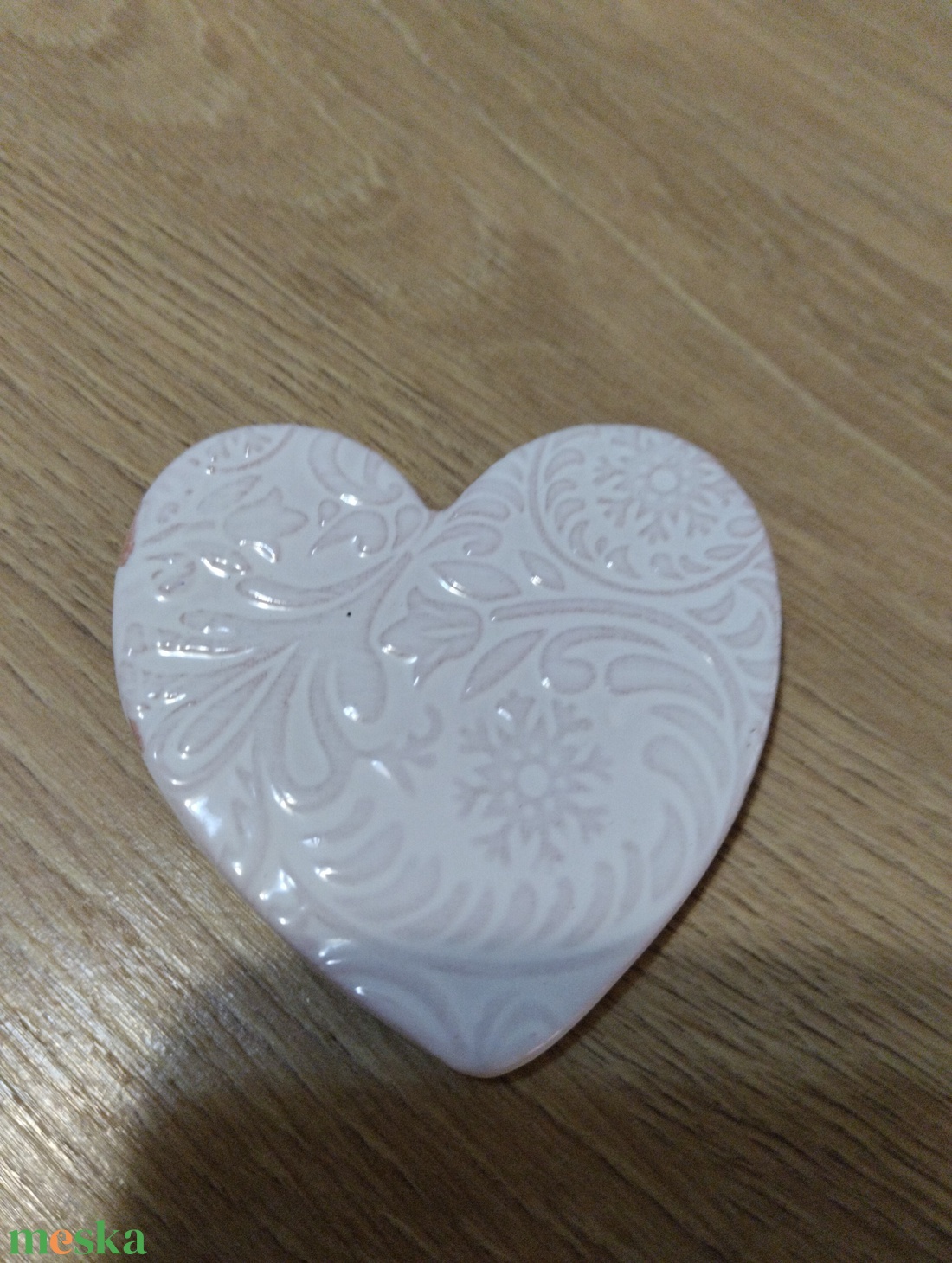 Szívecske hűtőmágnes  - otthon & életmód - konyhafelszerelés, tálalás - konyhai dekoráció - hűtőmágnes - Meska.hu