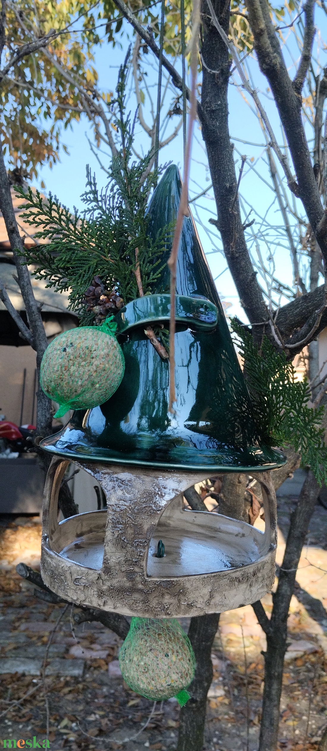 Madáretető  - otthon & életmód - ház & kert - madáretető & itató - Meska.hu