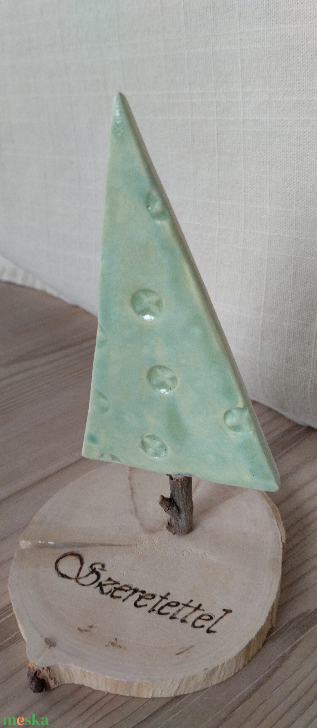 Fenyő dísz - karácsony - karácsonyi lakásdekoráció - karácsonyi lakásdíszek - Meska.hu