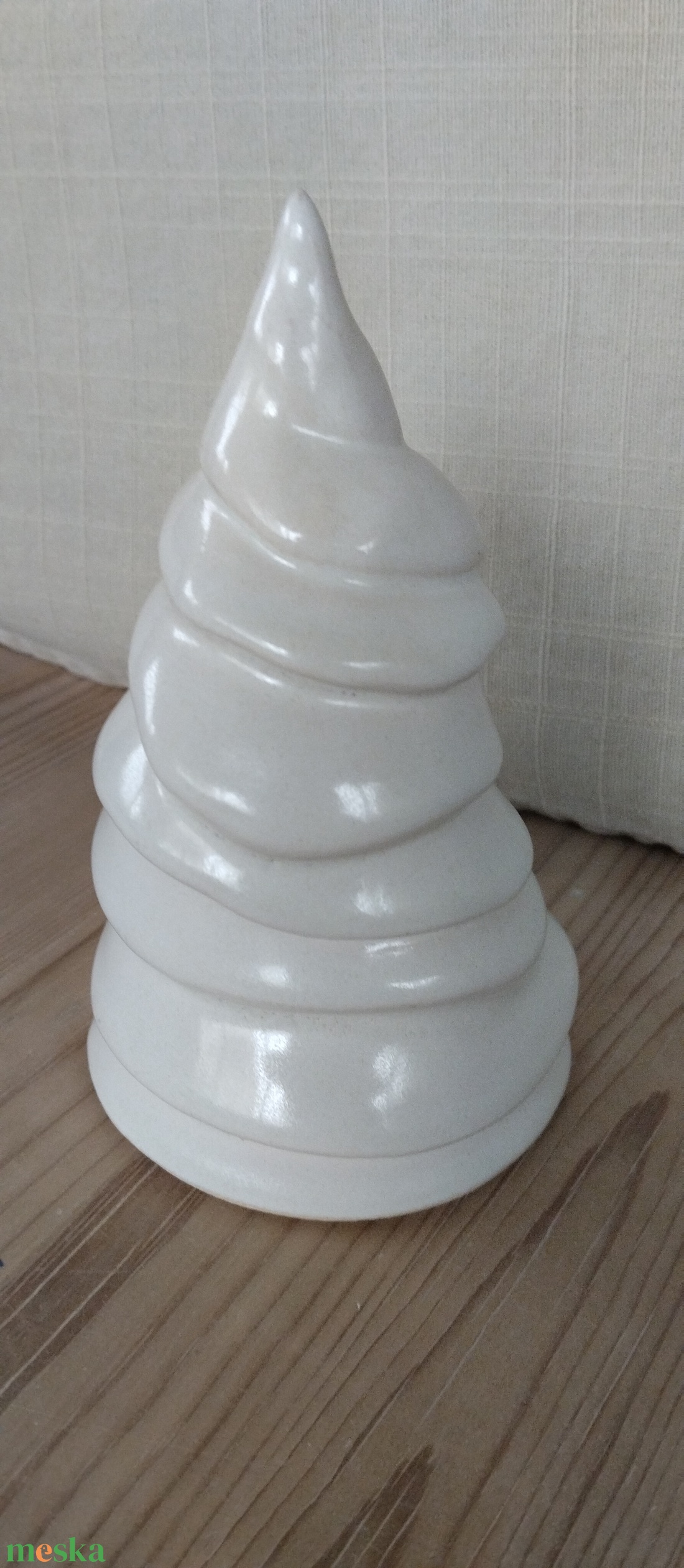 Kerámia fenyőfa dísz - karácsony - karácsonyi lakásdekoráció - karácsonyi lakásdíszek - Meska.hu