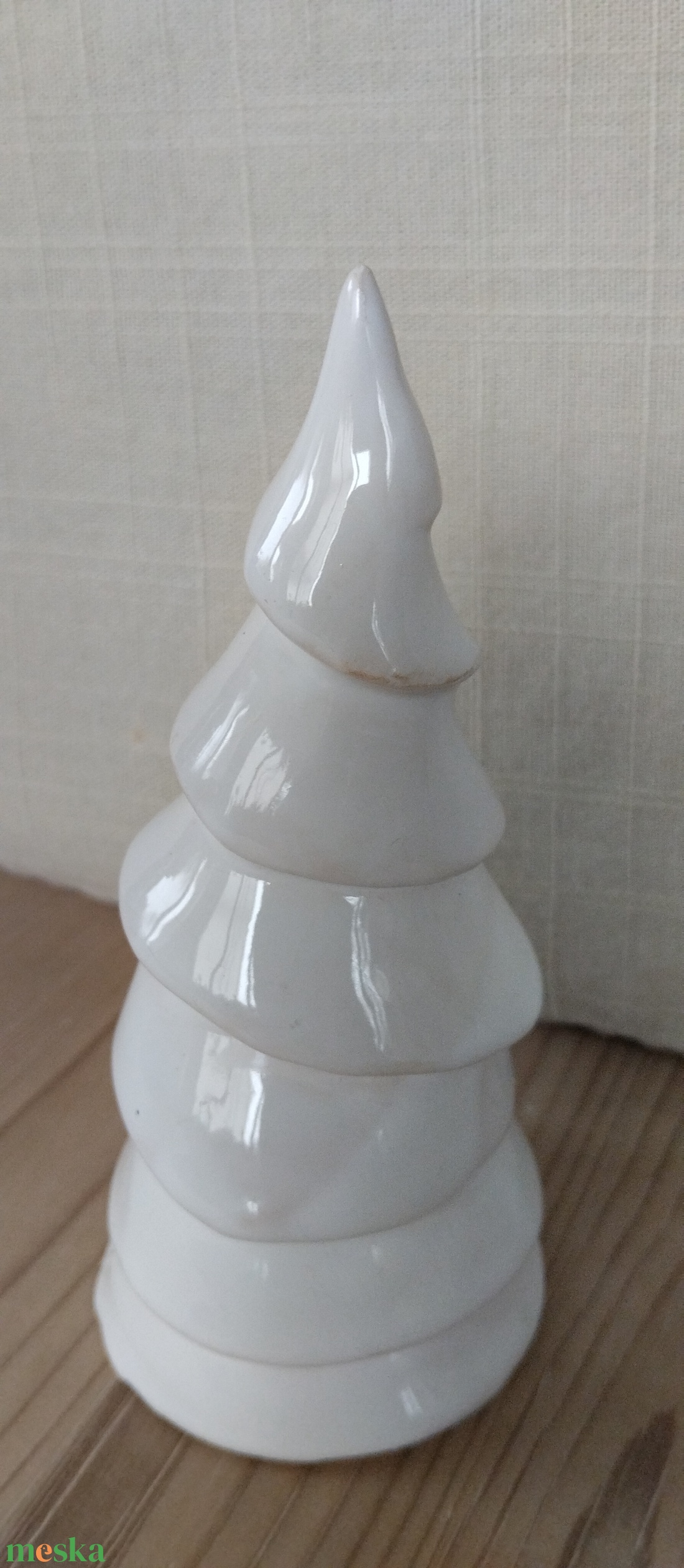 Kerámia fenyőfa dísz - karácsony - karácsonyi lakásdekoráció - karácsonyi lakásdíszek - Meska.hu