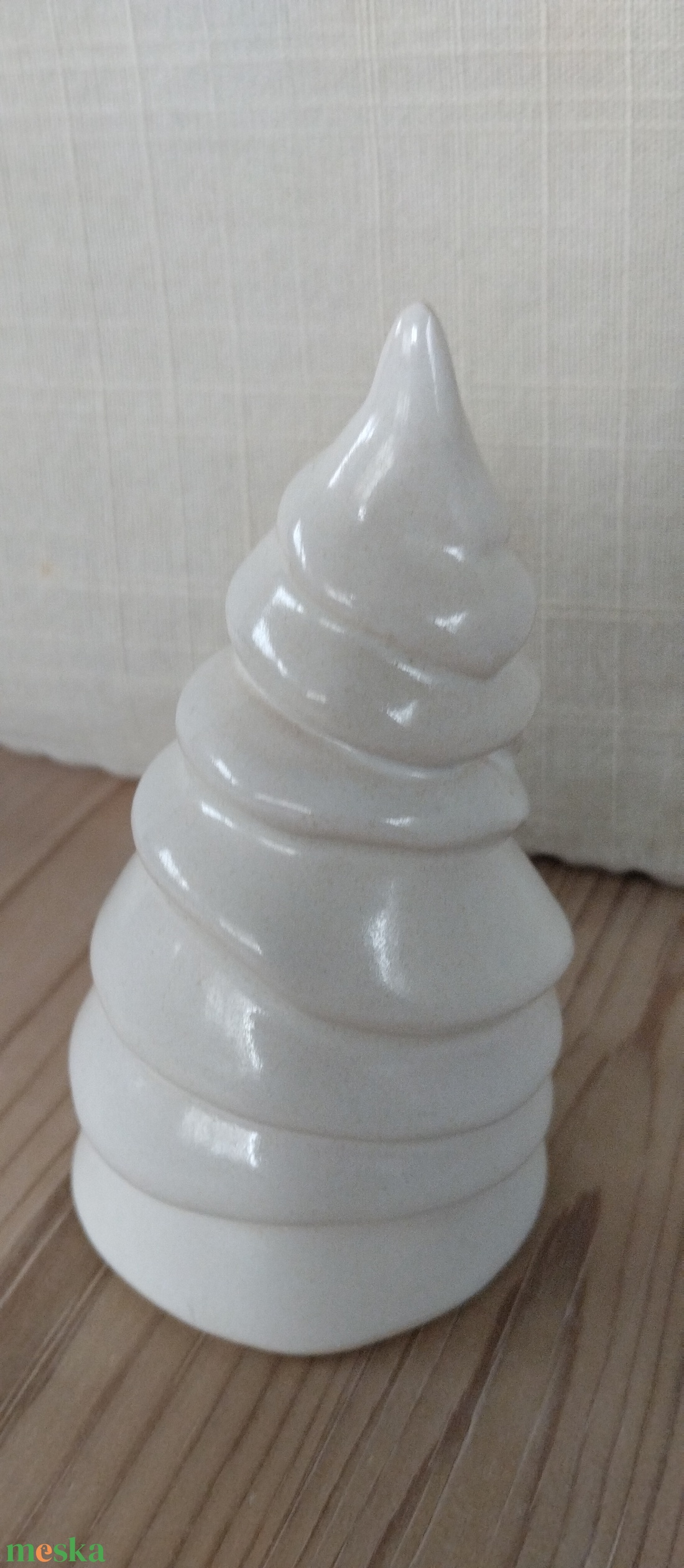 Kerámia fenyőfa dísz - karácsony - karácsonyi lakásdekoráció - karácsonyi lakásdíszek - Meska.hu