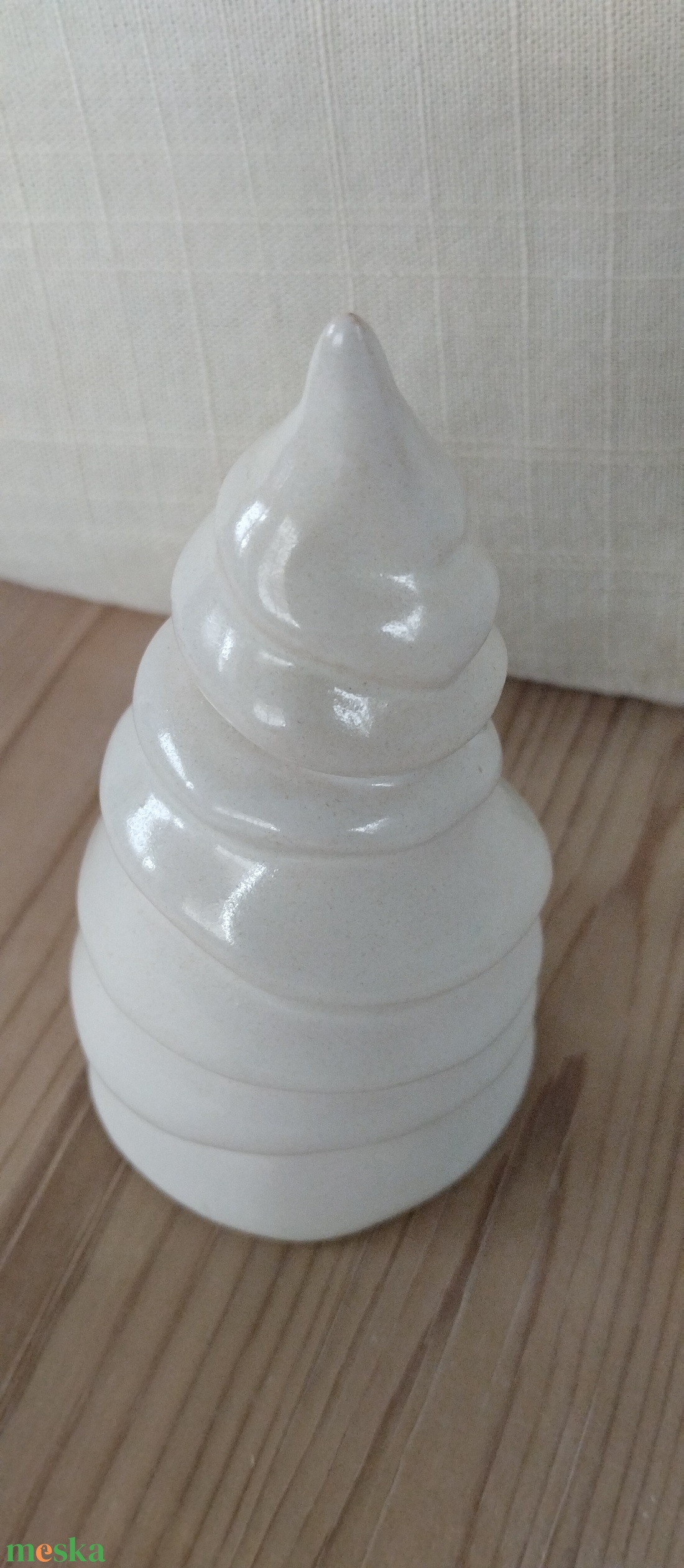 Kerámia fenyőfa dísz - karácsony - karácsonyi lakásdekoráció - karácsonyi lakásdíszek - Meska.hu