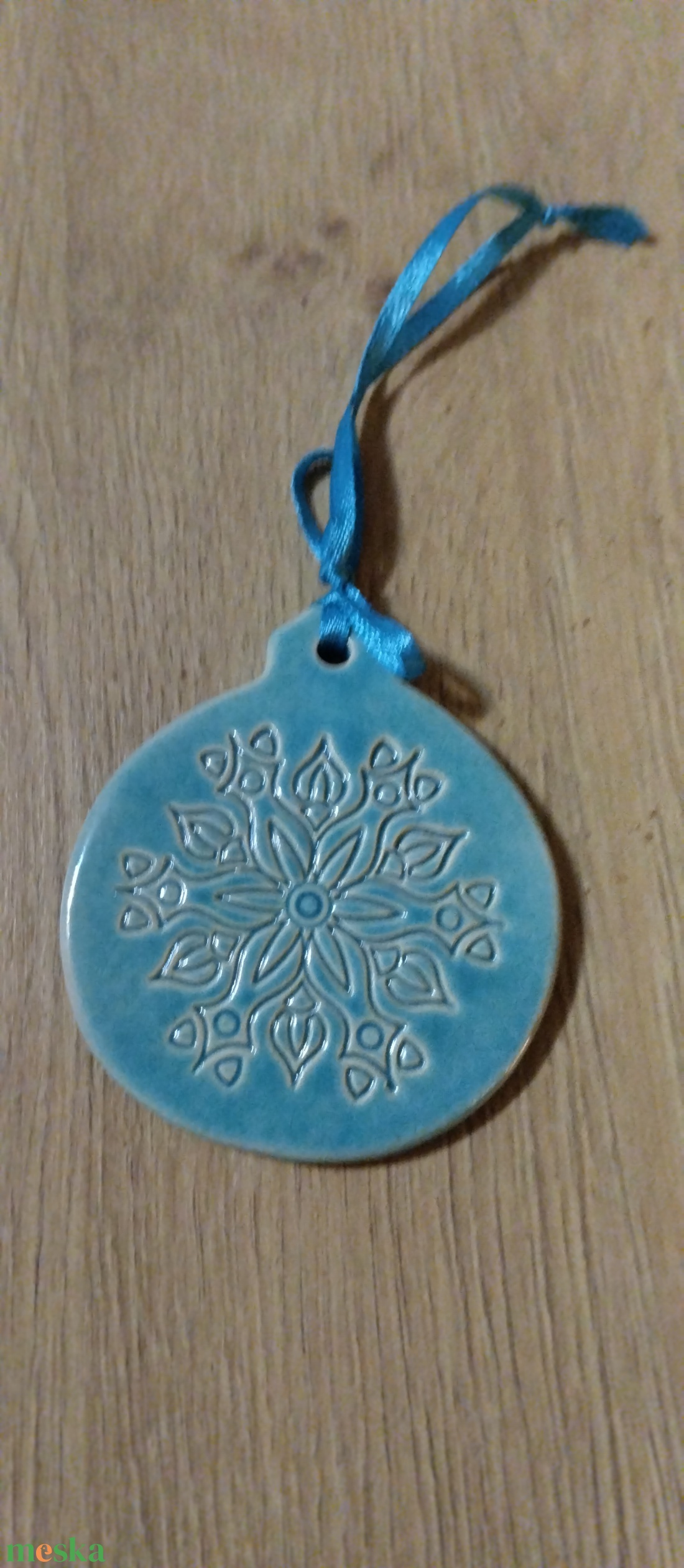 Kerámia fenyődísz  - karácsony - karácsonyi lakásdekoráció - karácsonyfadíszek - Meska.hu