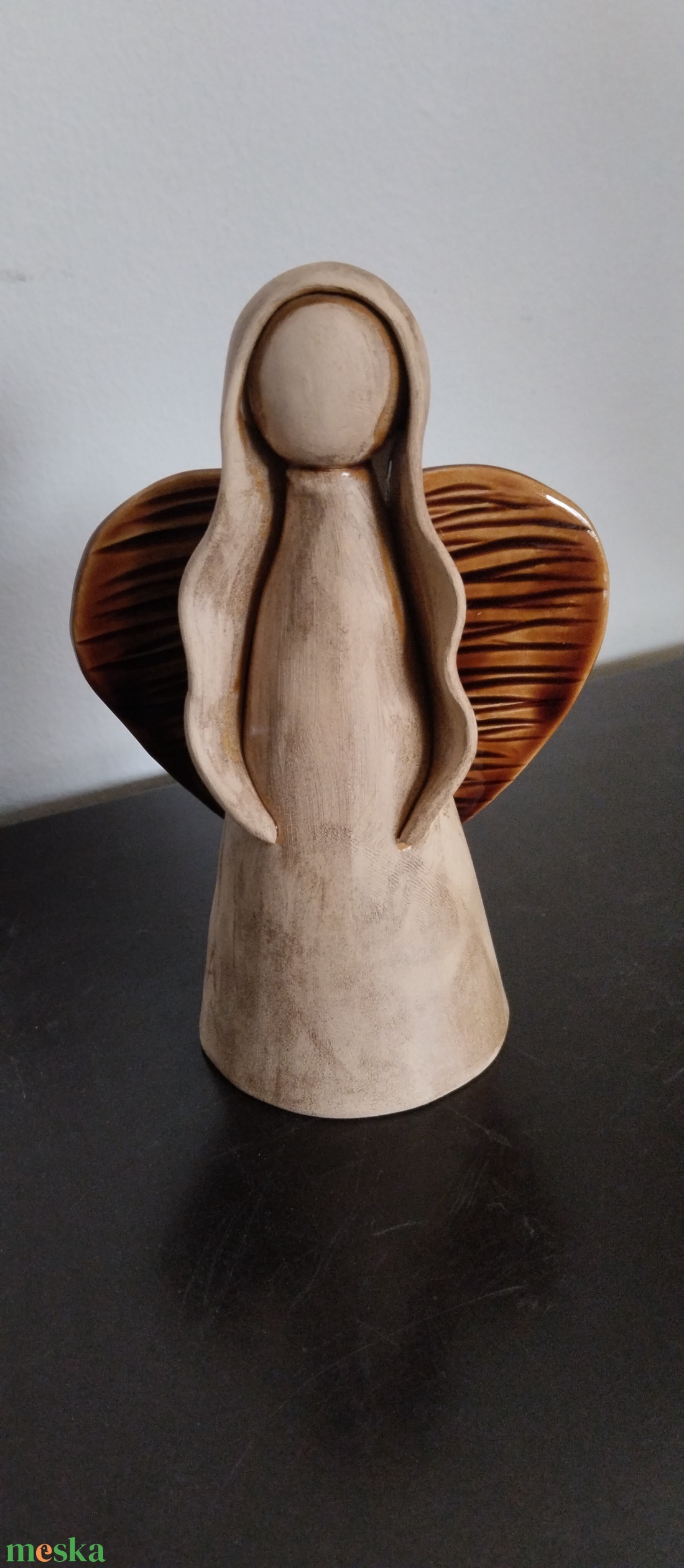 Kerámia angyal kicsi - otthon & életmód - dekoráció - dísztárgy - Meska.hu