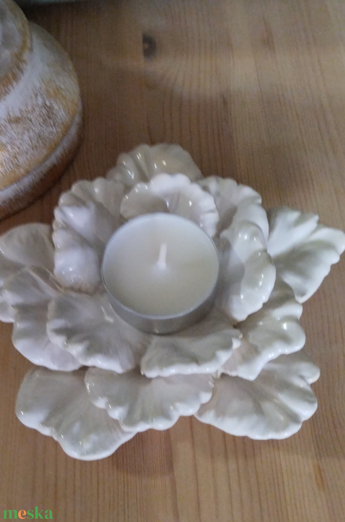 Kerámia mécsestartó - otthon & életmód - gyertya, illat, aroma - mécses és mécsestartó - Meska.hu