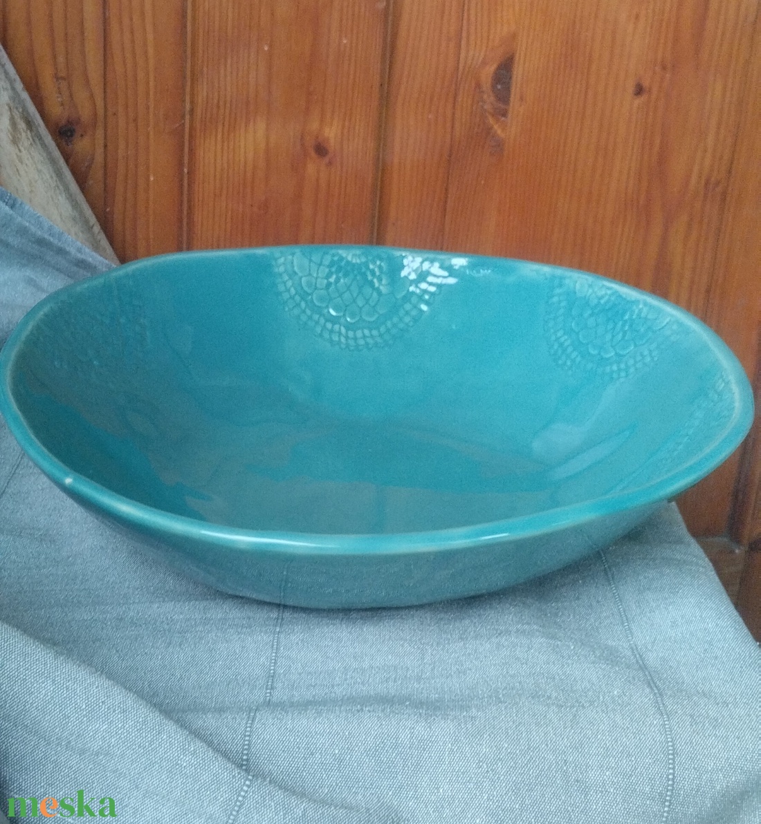 Kerámia kínáló / keverő tál - otthon & életmód - konyhafelszerelés, tálalás - tálalás - kínálótál - Meska.hu