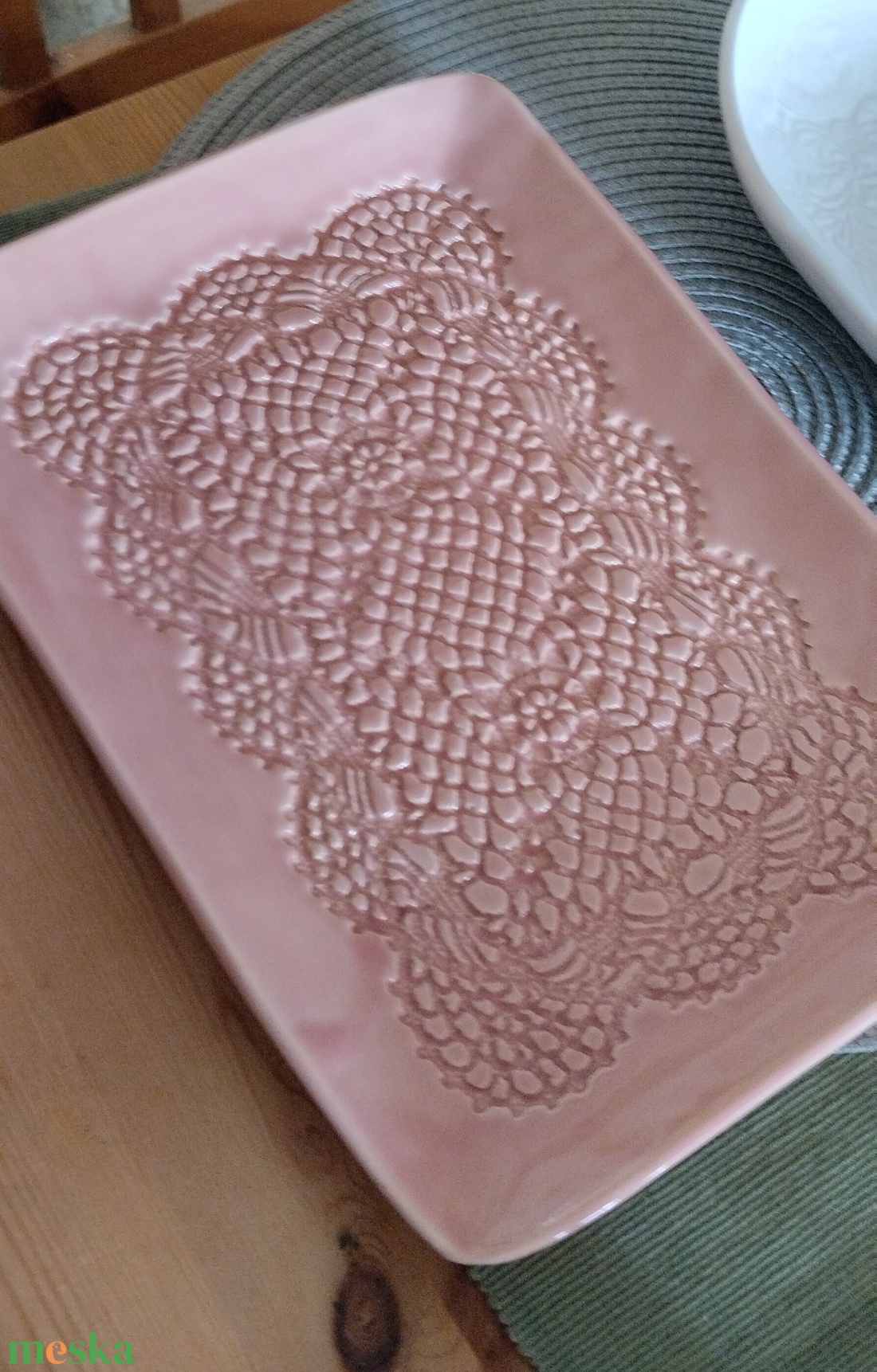 Szögletes kínáló tál  - otthon & életmód - konyhafelszerelés, tálalás - tálalás - kínálótál - Meska.hu