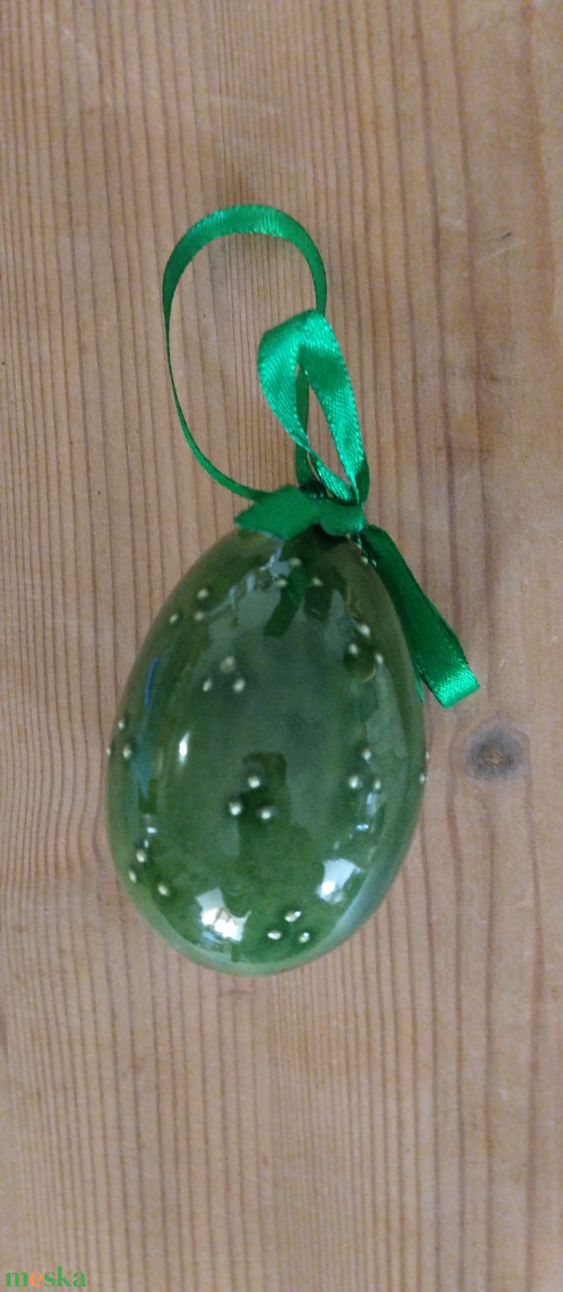 Kerámia hímes tojás  - otthon & életmód - dekoráció - asztal és polc dekoráció - asztaldísz - Meska.hu