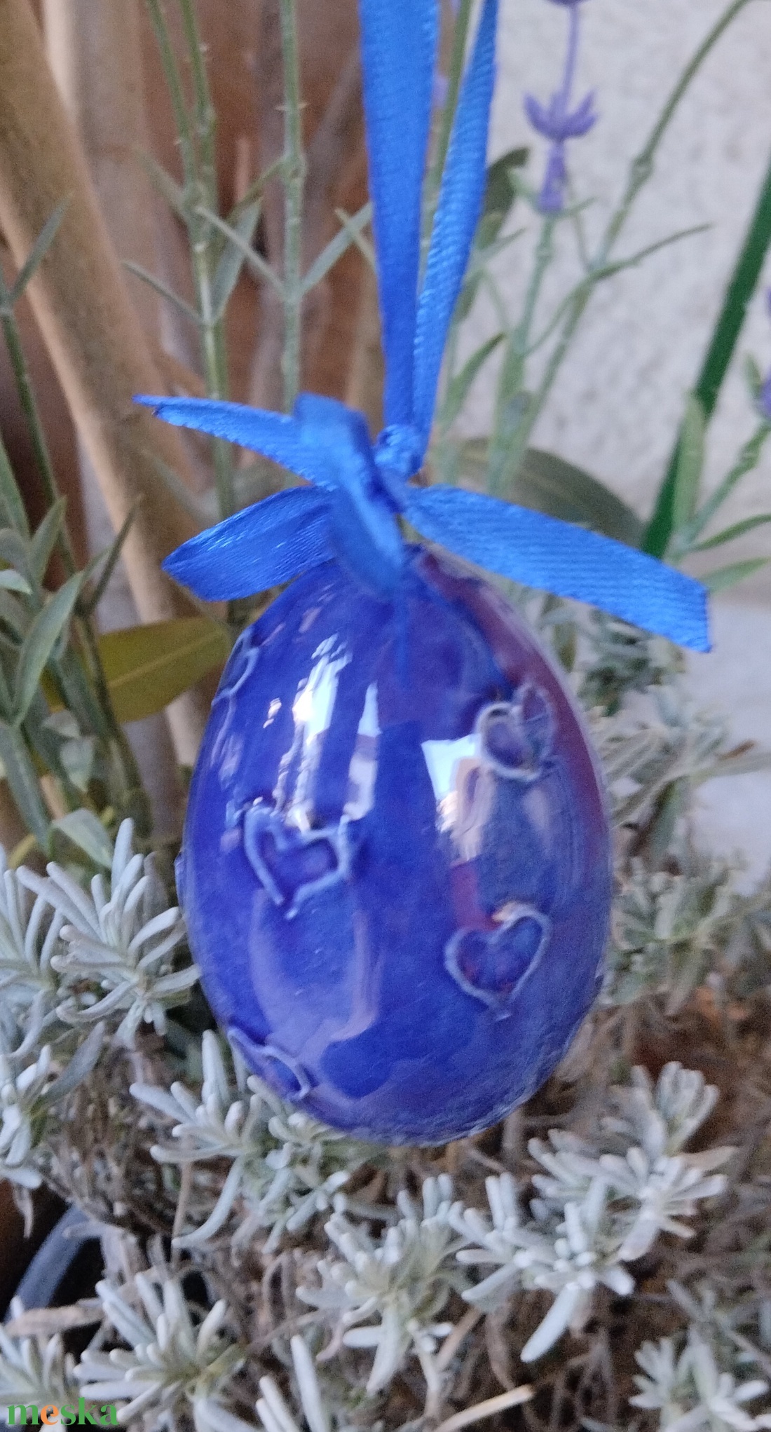 Kerámia hímes tojás  - otthon & életmód - dekoráció - asztal és polc dekoráció - asztaldísz - Meska.hu