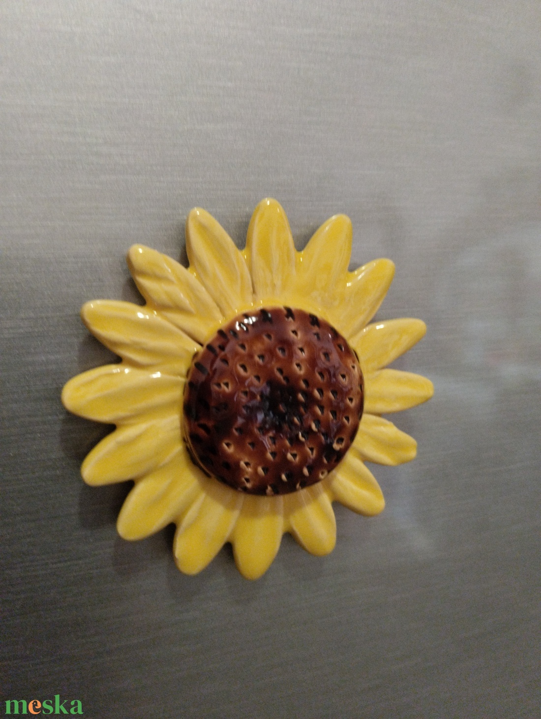 Virág hűtőmágnes  - otthon & életmód - konyhafelszerelés, tálalás - konyhai dekoráció - hűtőmágnes - Meska.hu