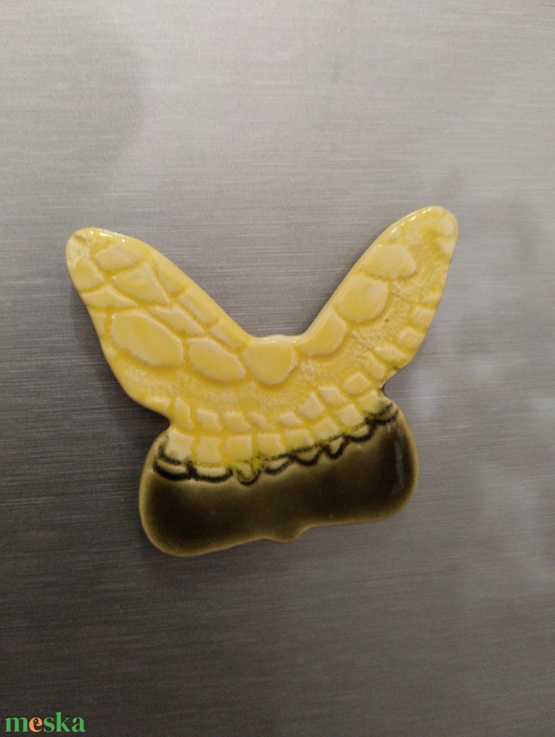 Lepke hűtőmágnes  - otthon & életmód - konyhafelszerelés, tálalás - konyhai dekoráció - hűtőmágnes - Meska.hu