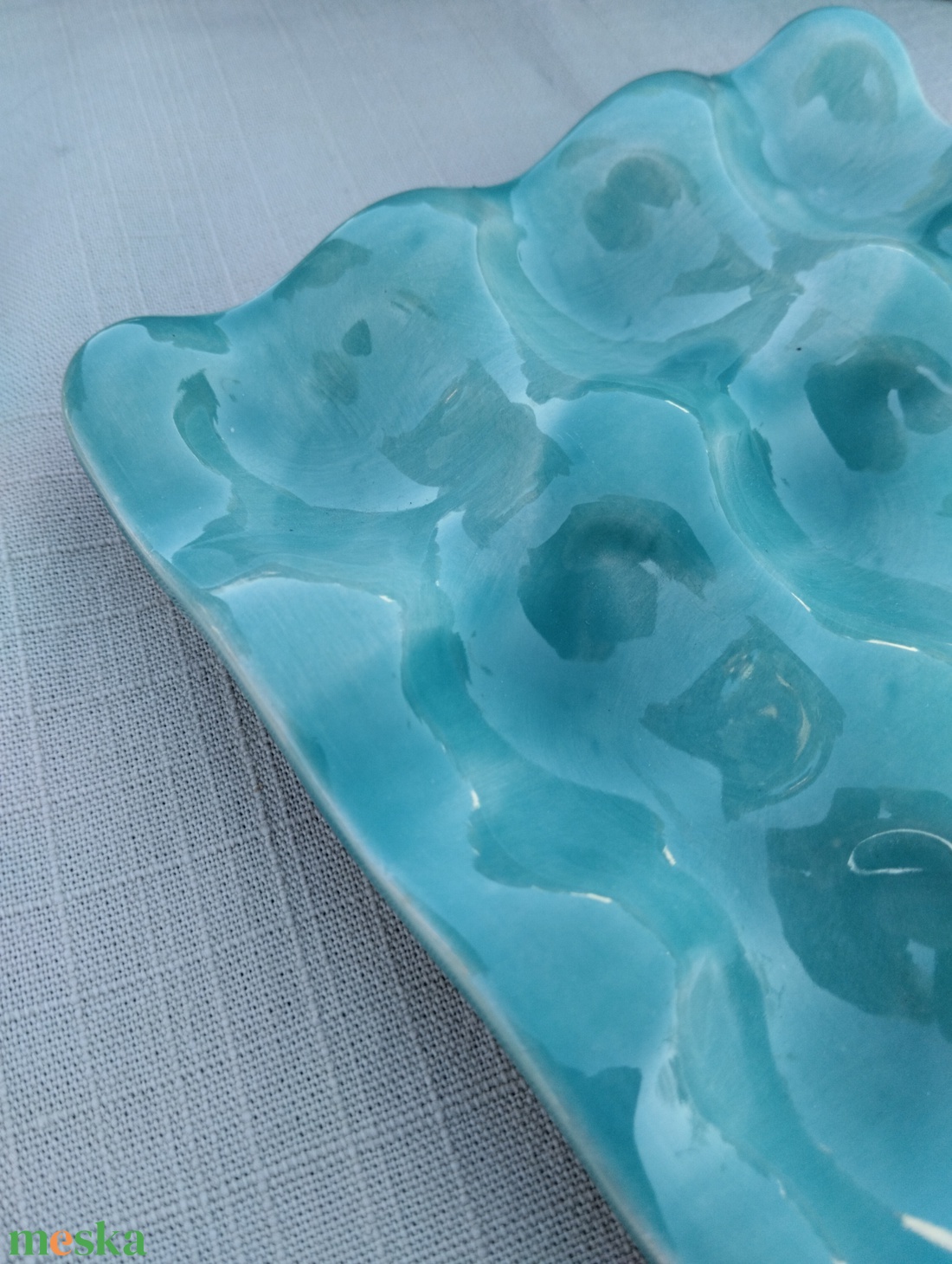 Kerámia tojástartó - otthon & életmód - konyhafelszerelés, tálalás - konyhai tárolás - fűszertartó - Meska.hu