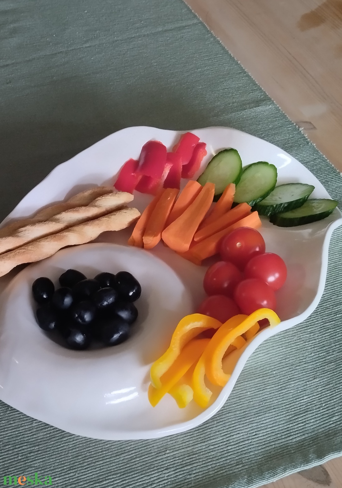 Kínáló tál  - otthon & életmód - konyhafelszerelés, tálalás - tálalás - kínálótál - Meska.hu