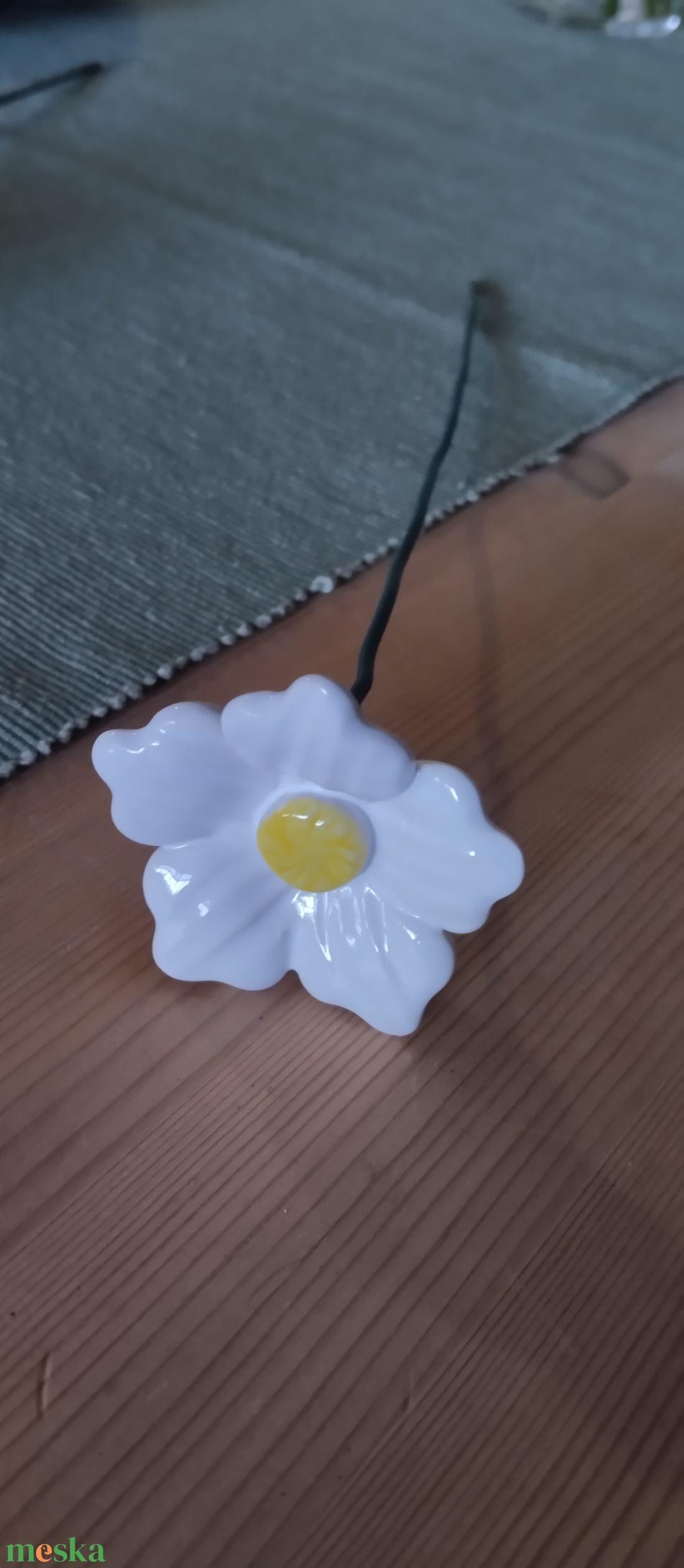 Kerámia virág  -  - Meska.hu