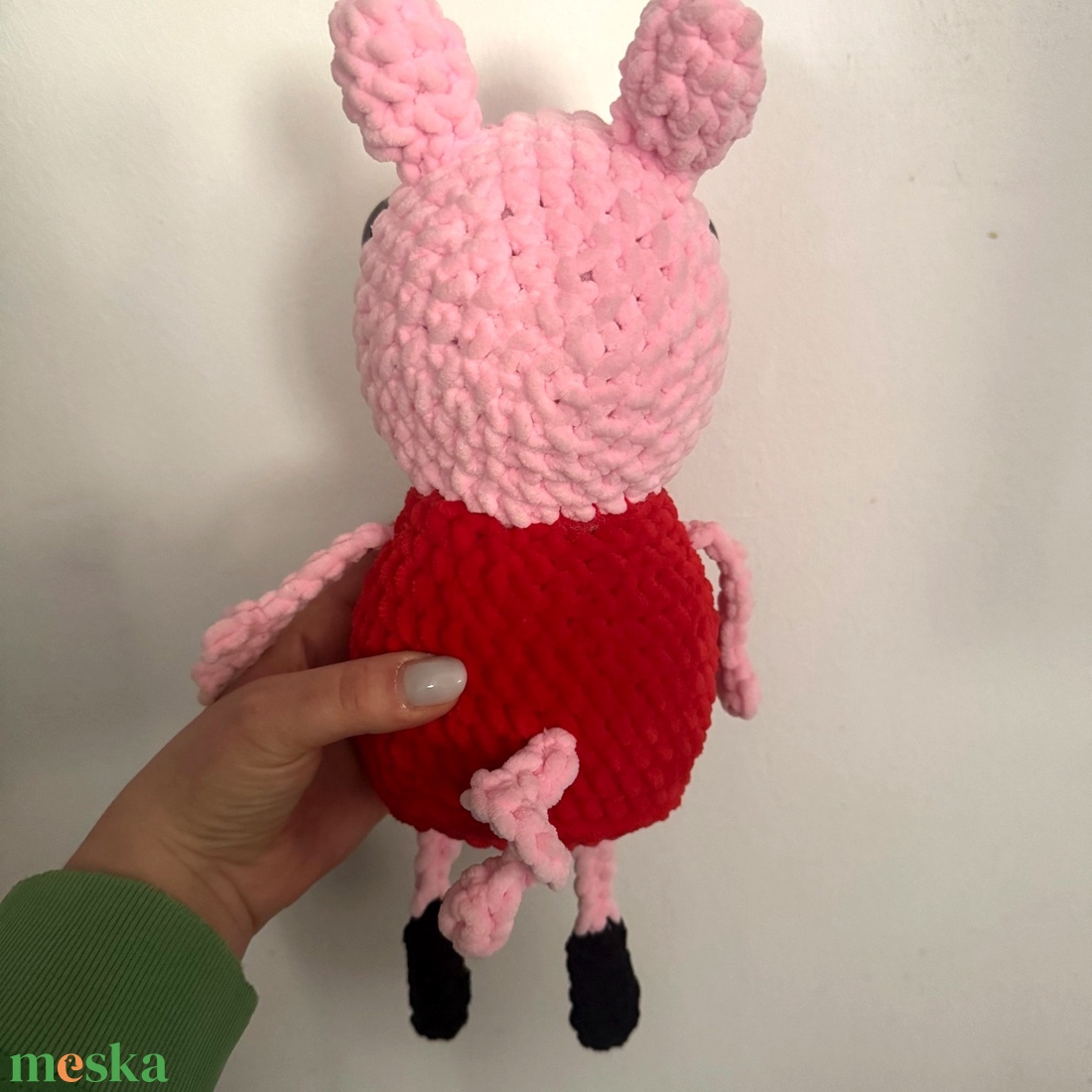 Peppa malac plüss figura - játék & sport - plüssállat & játékfigura - malac - Meska.hu