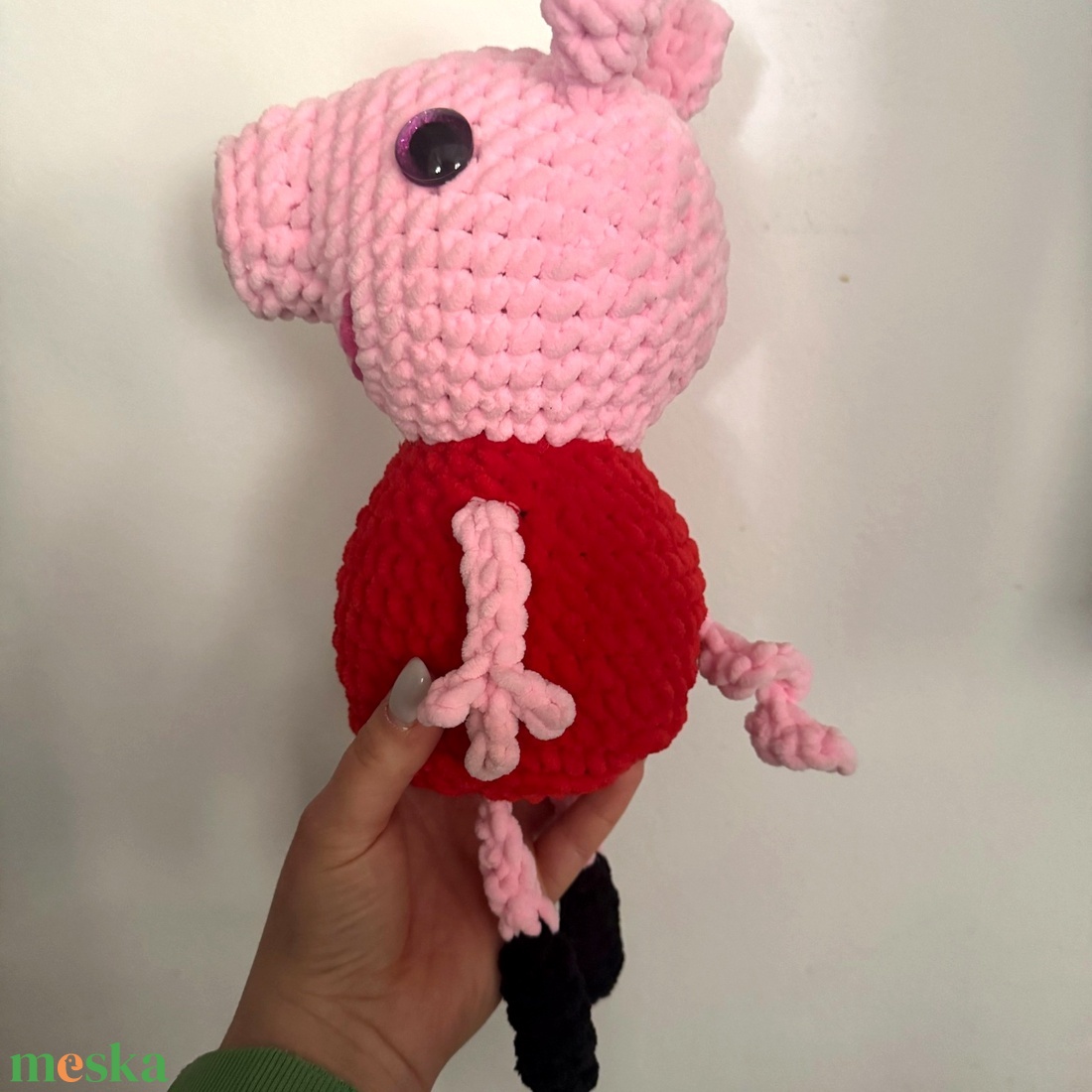 Peppa malac plüss figura - játék & sport - plüssállat & játékfigura - malac - Meska.hu