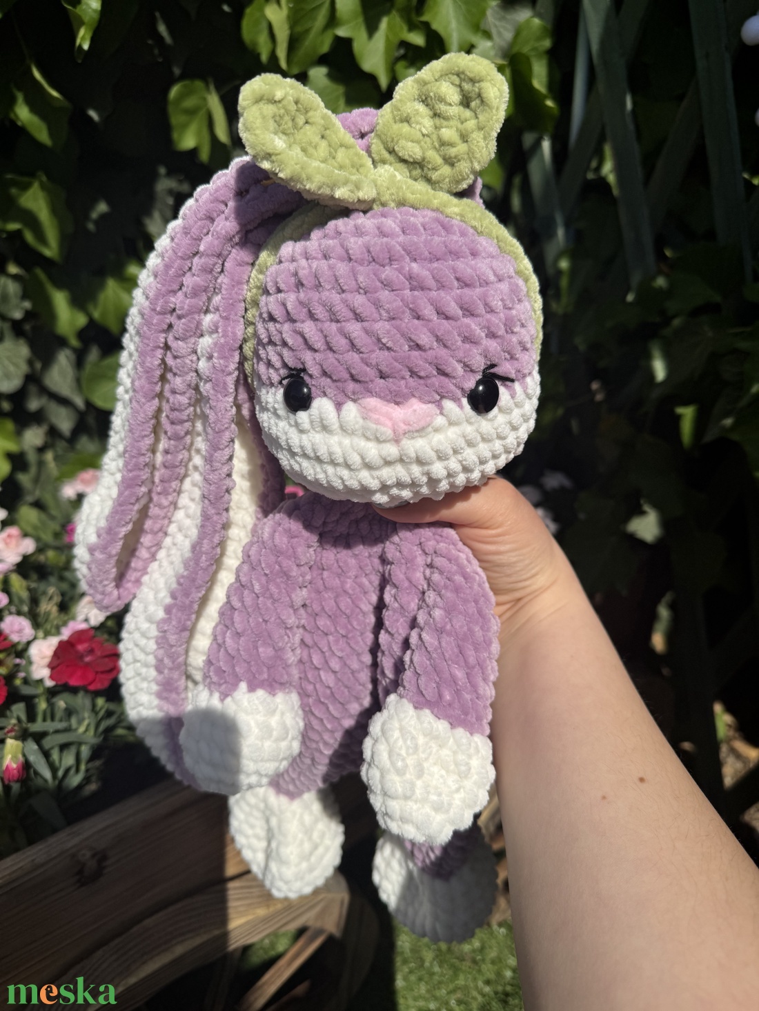 Lilibun szundikendő - levélfüles, ölelhető plüss figura - baba - mama - baba játékok - szundikendő, alvóka - Meska.hu