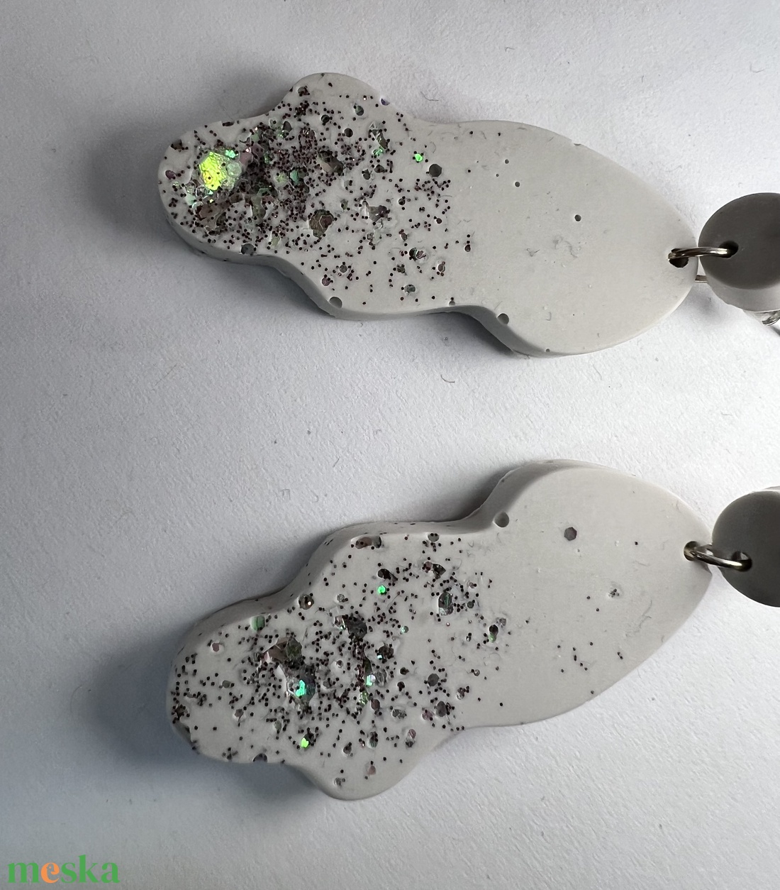 Csillogó, egyedi fülbevaló - ékszer - fülbevaló - fülékszer - Meska.hu